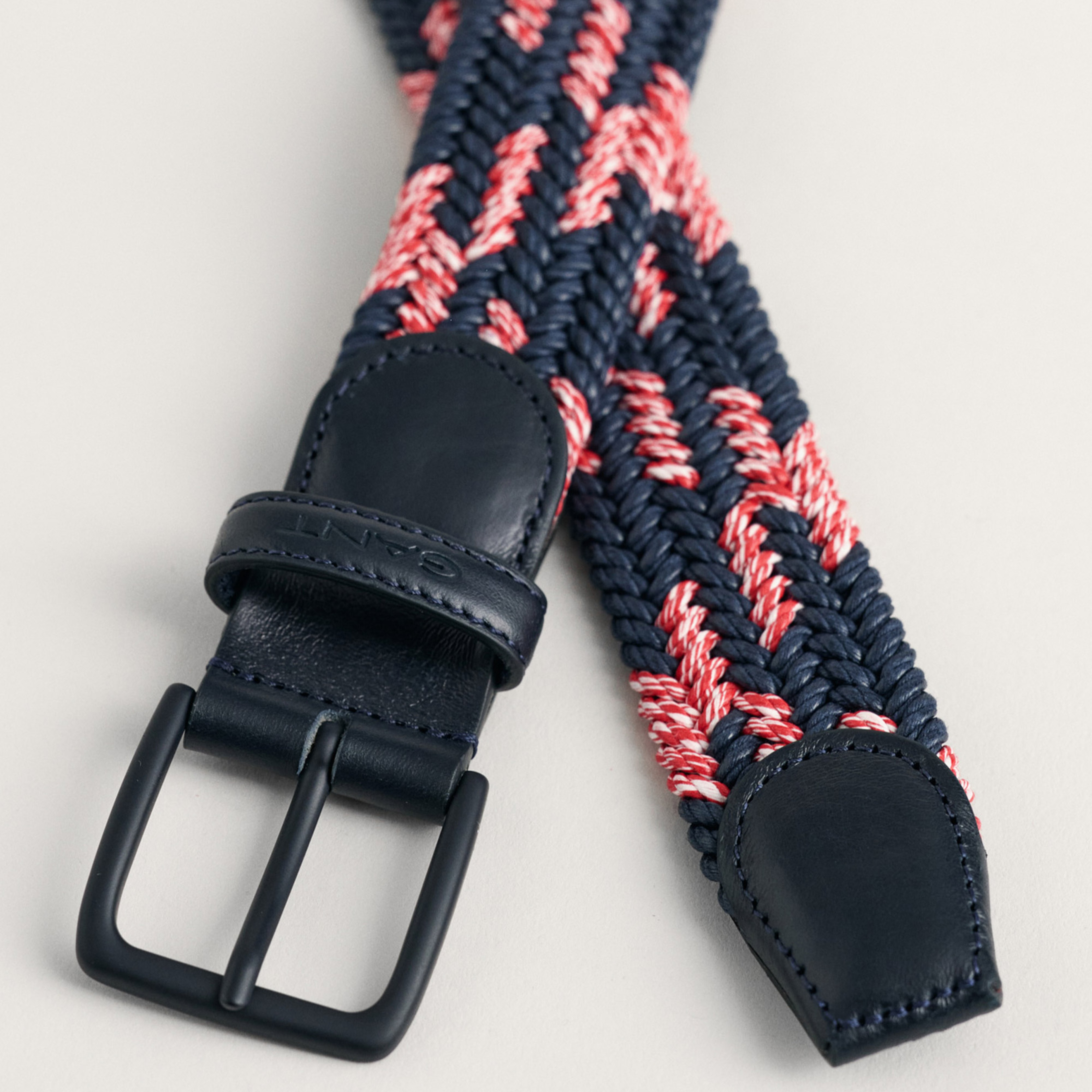 GANT Erkek Lacivert Desenli Kemer