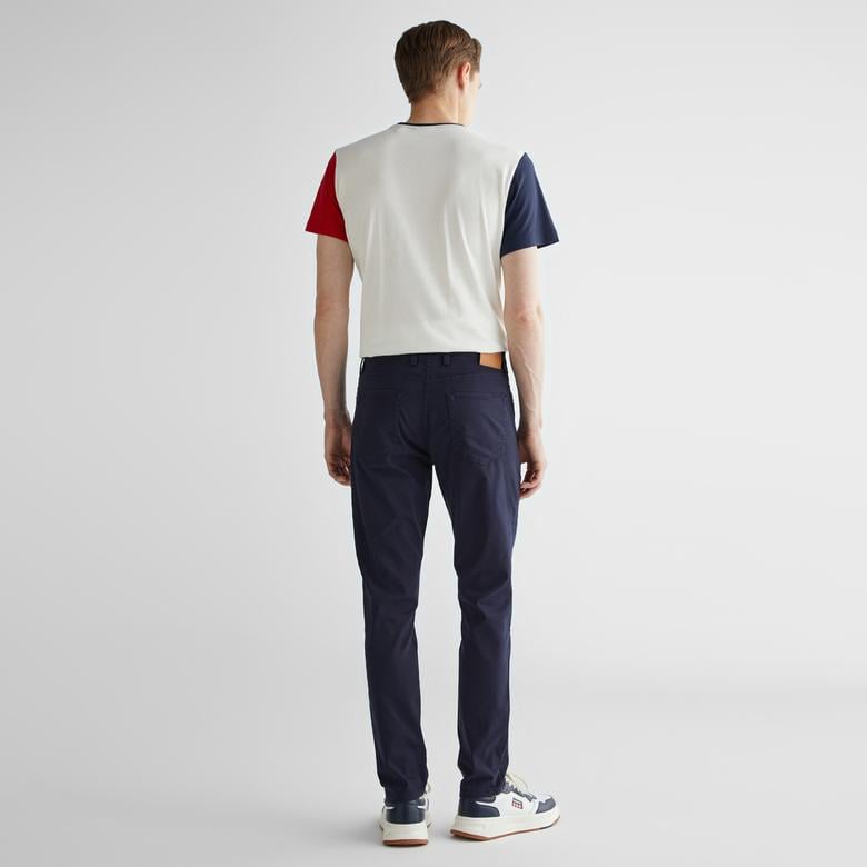 Gant Erkek Lacivert Regular Fit Pantolon