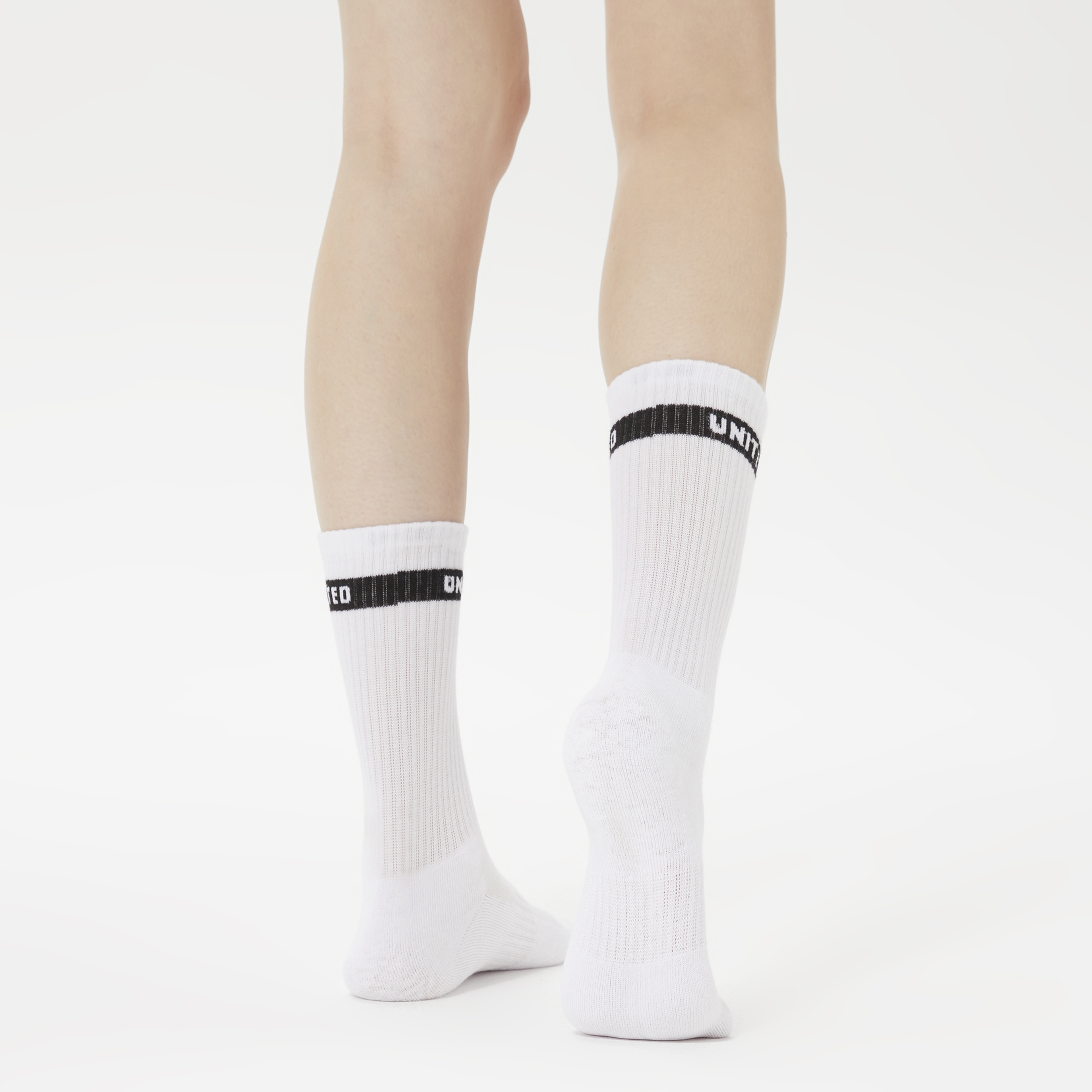 UNITED4 Kadın Beyaz 3'lü Çorap