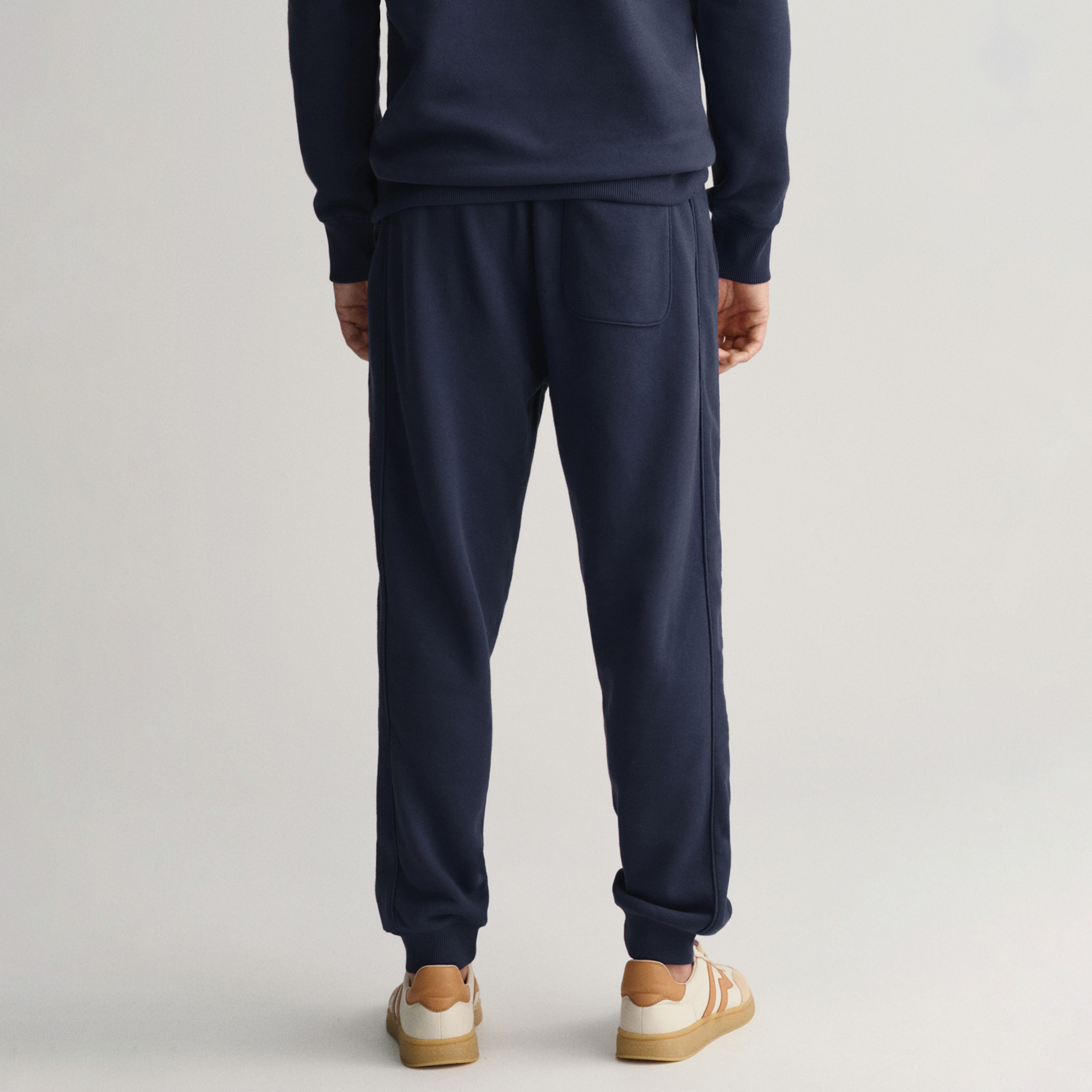 GANT Erkek Lacivert Regular Fit Logolu Eşofman Altı