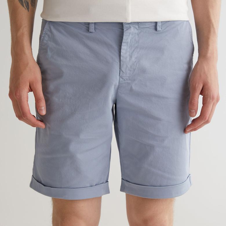 GANT Erkek Mavi Regular Fit Şort