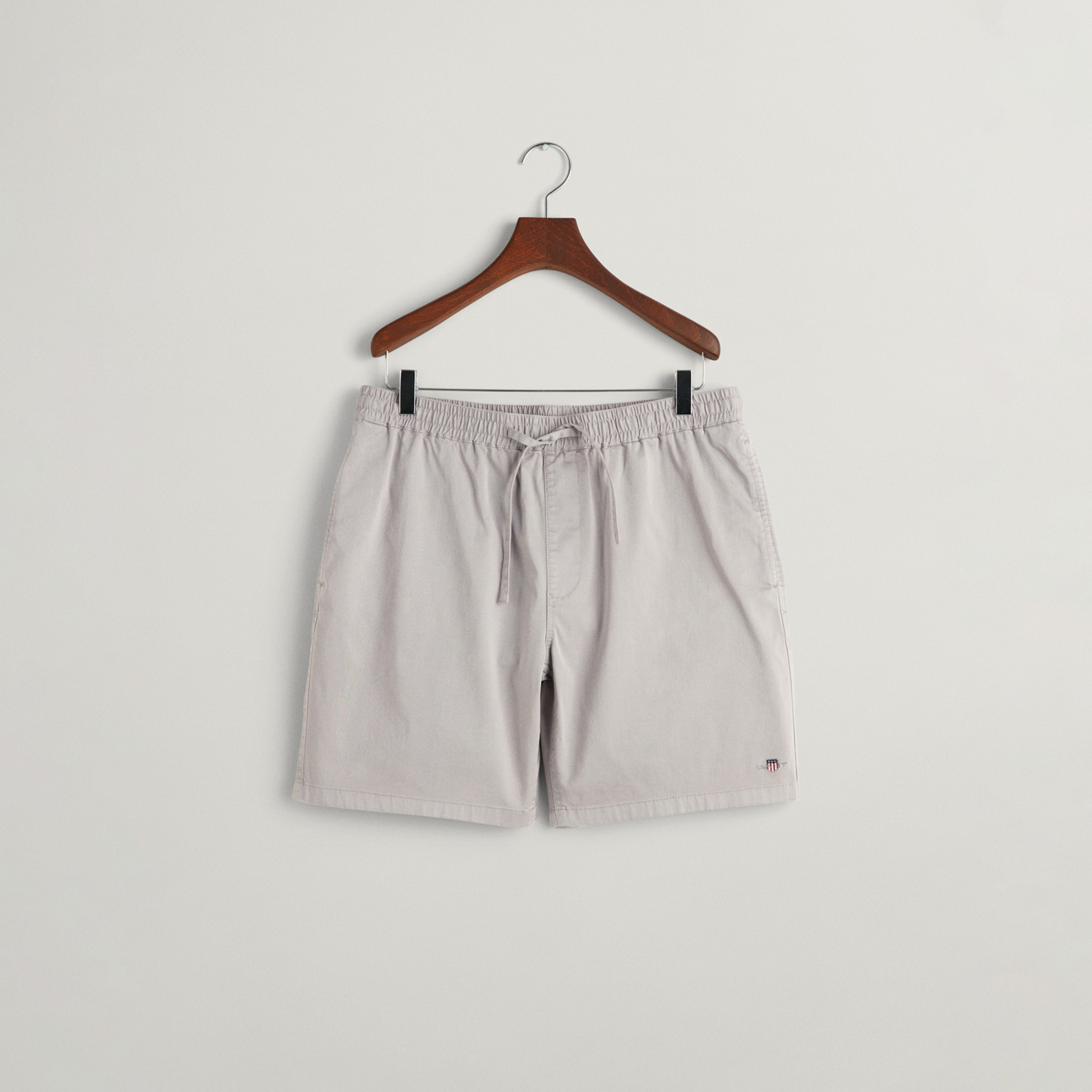 GANT Erkek Gri Regular Fit Logolu Şort