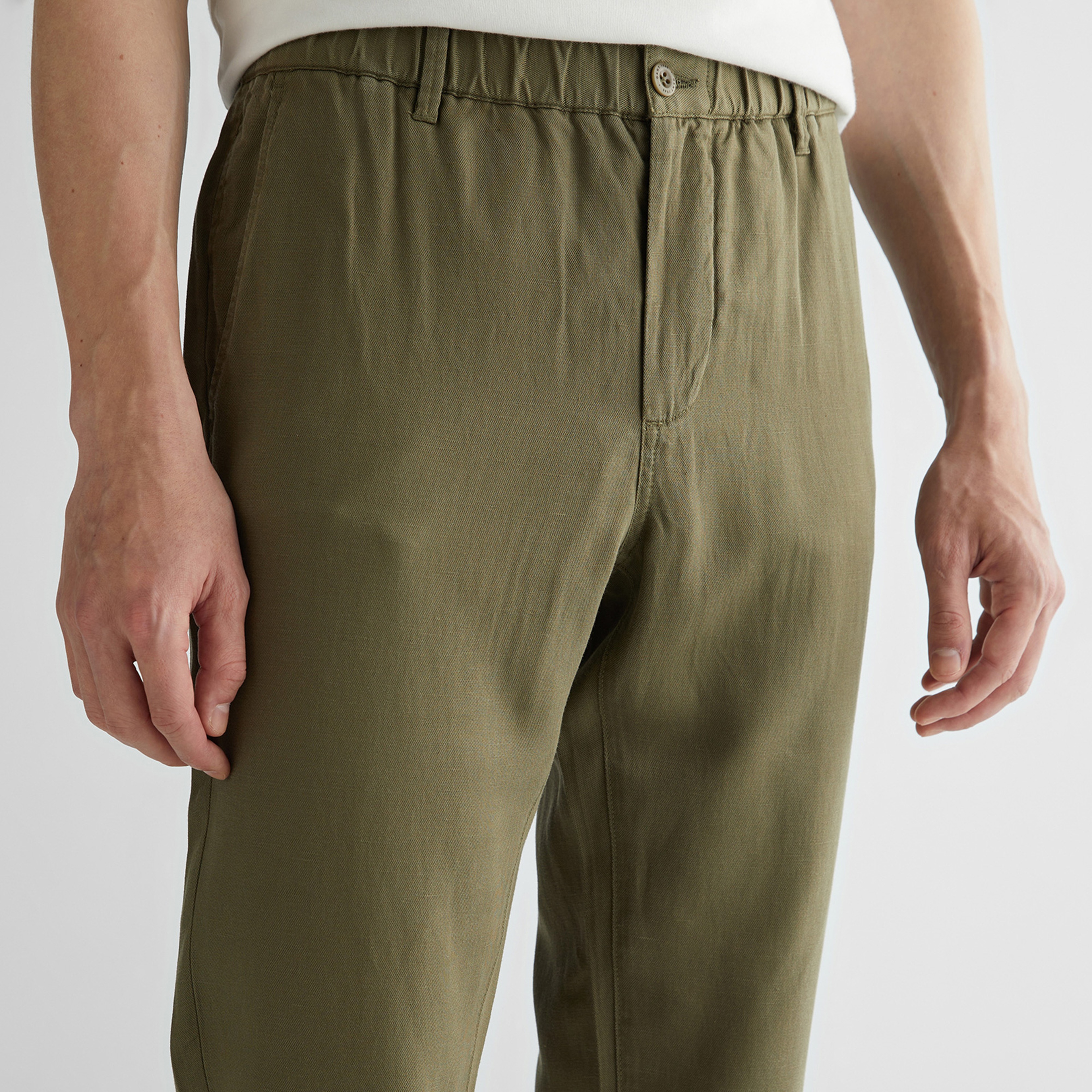 GANT Erkek Yeşil Regular Fit Pantolon