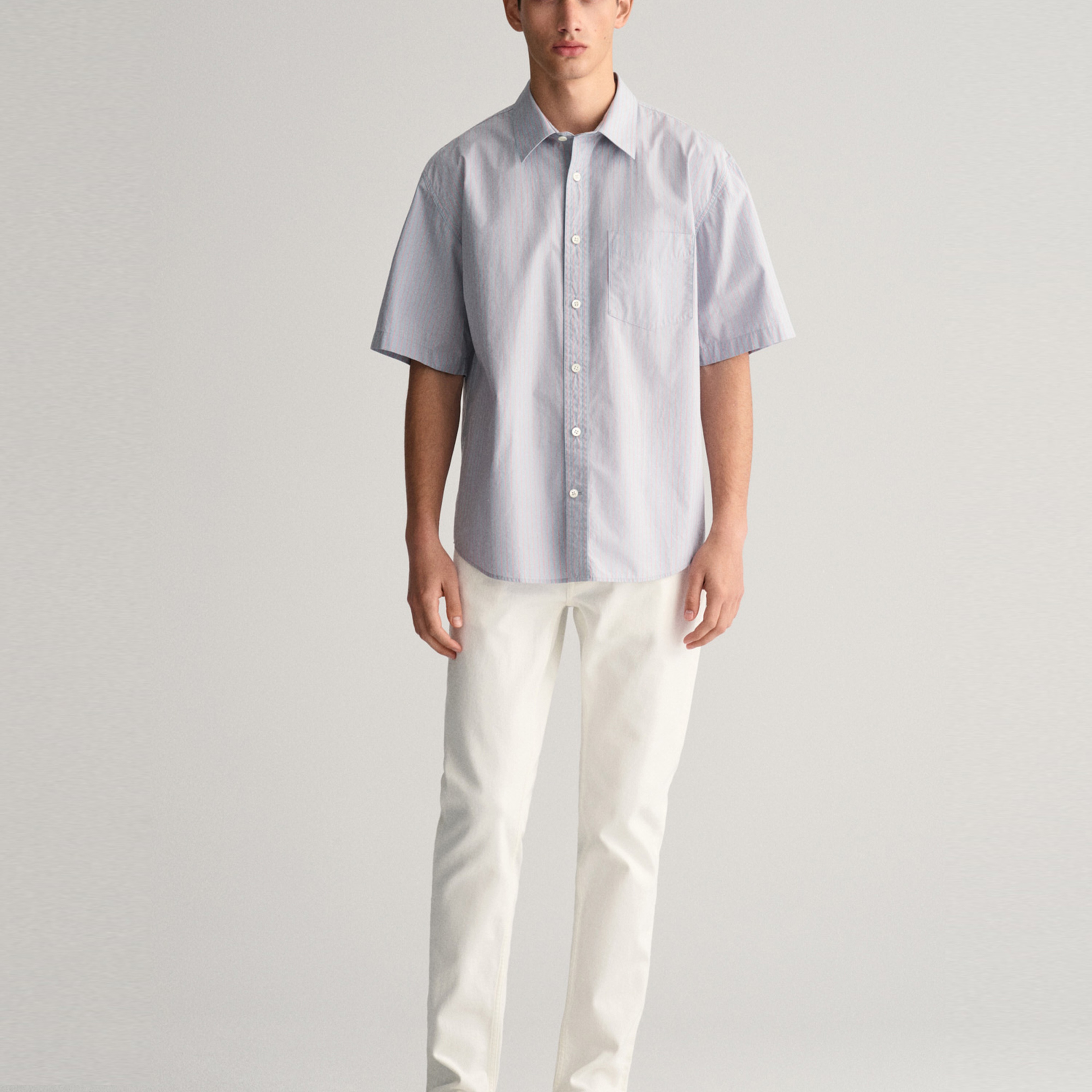 GANT Erkek Krem Slim Fit Jean Pantolon