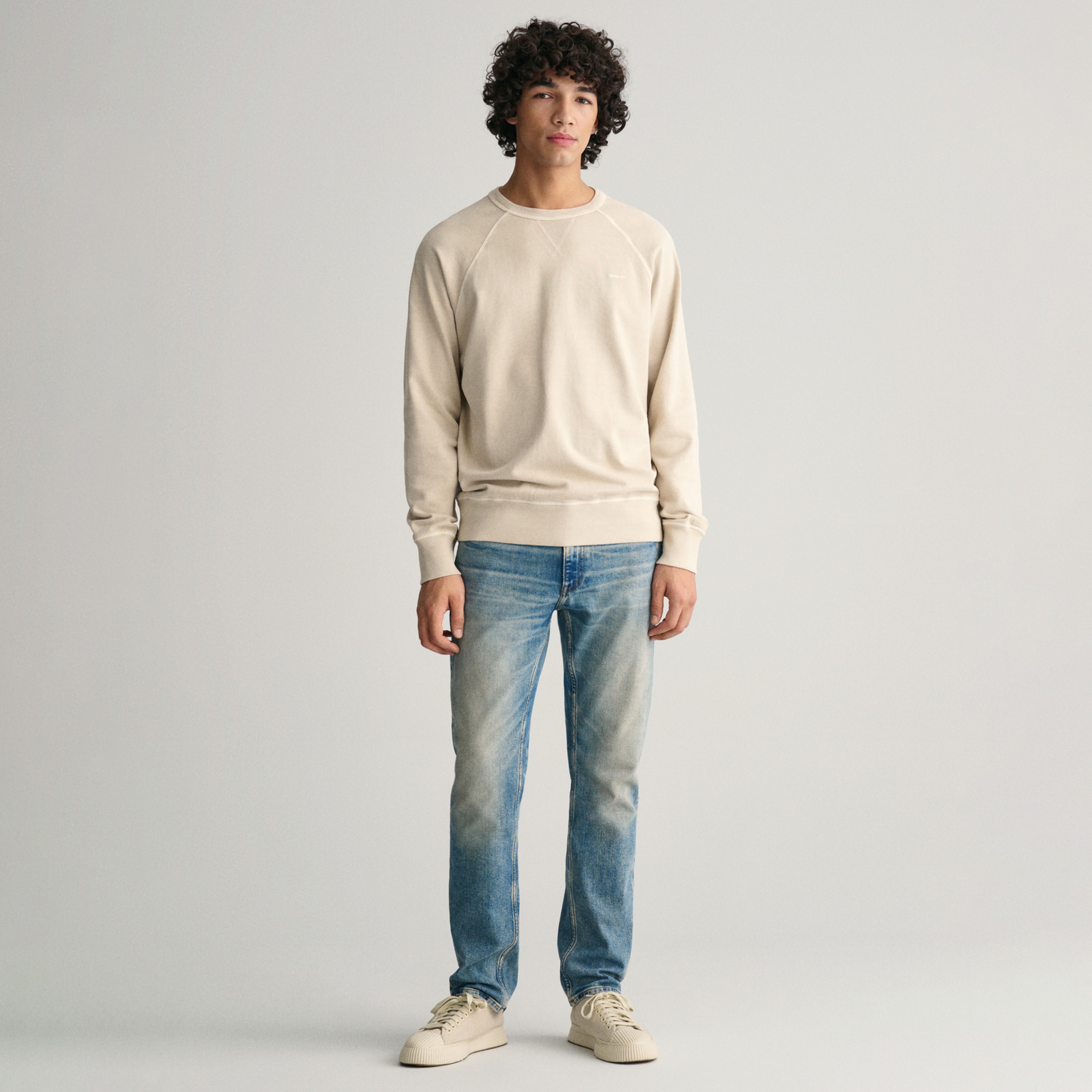 GANT Erkek Mavi Regular Fit Jean Pantolon