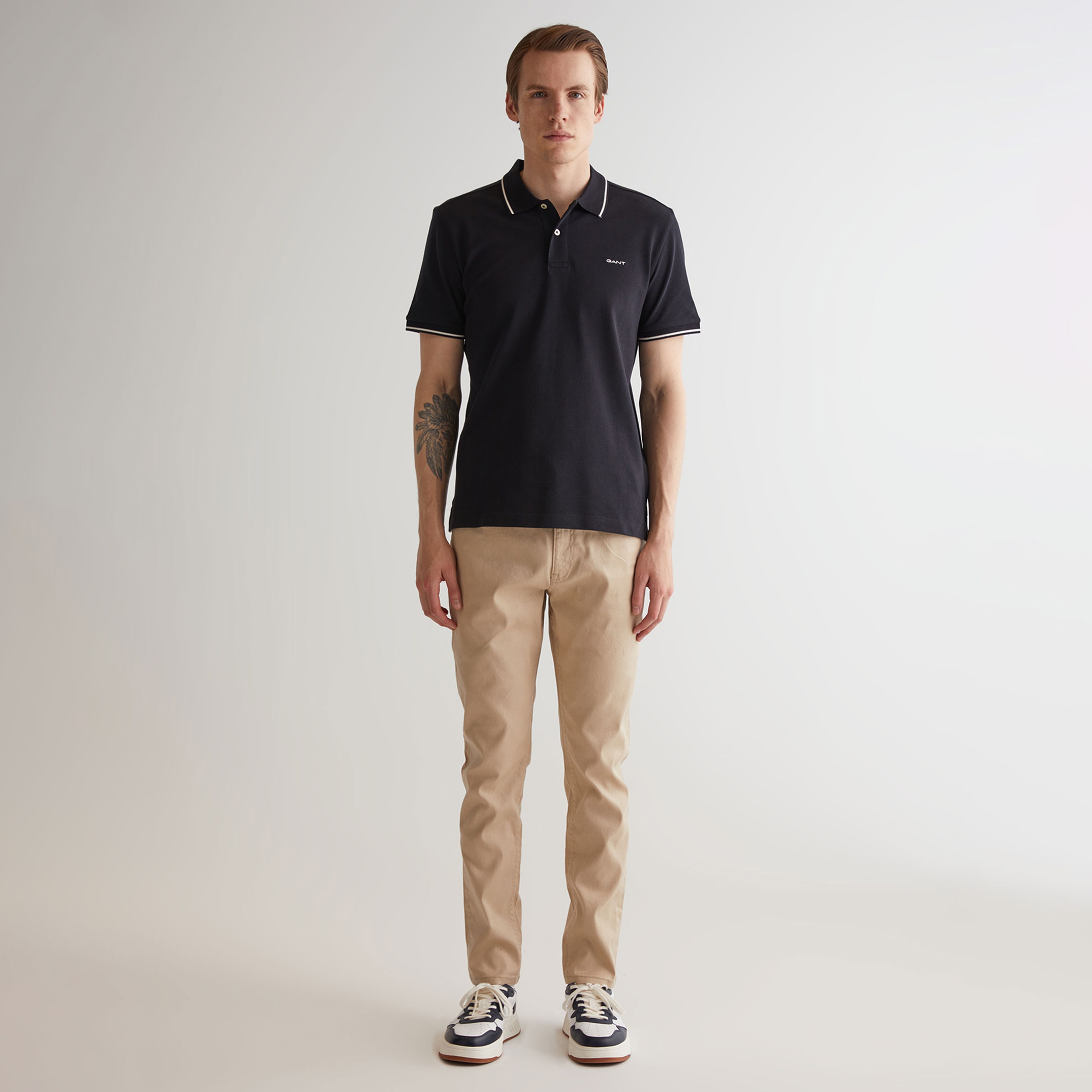 GANT Erkek Bej Slim Fit Pantolon