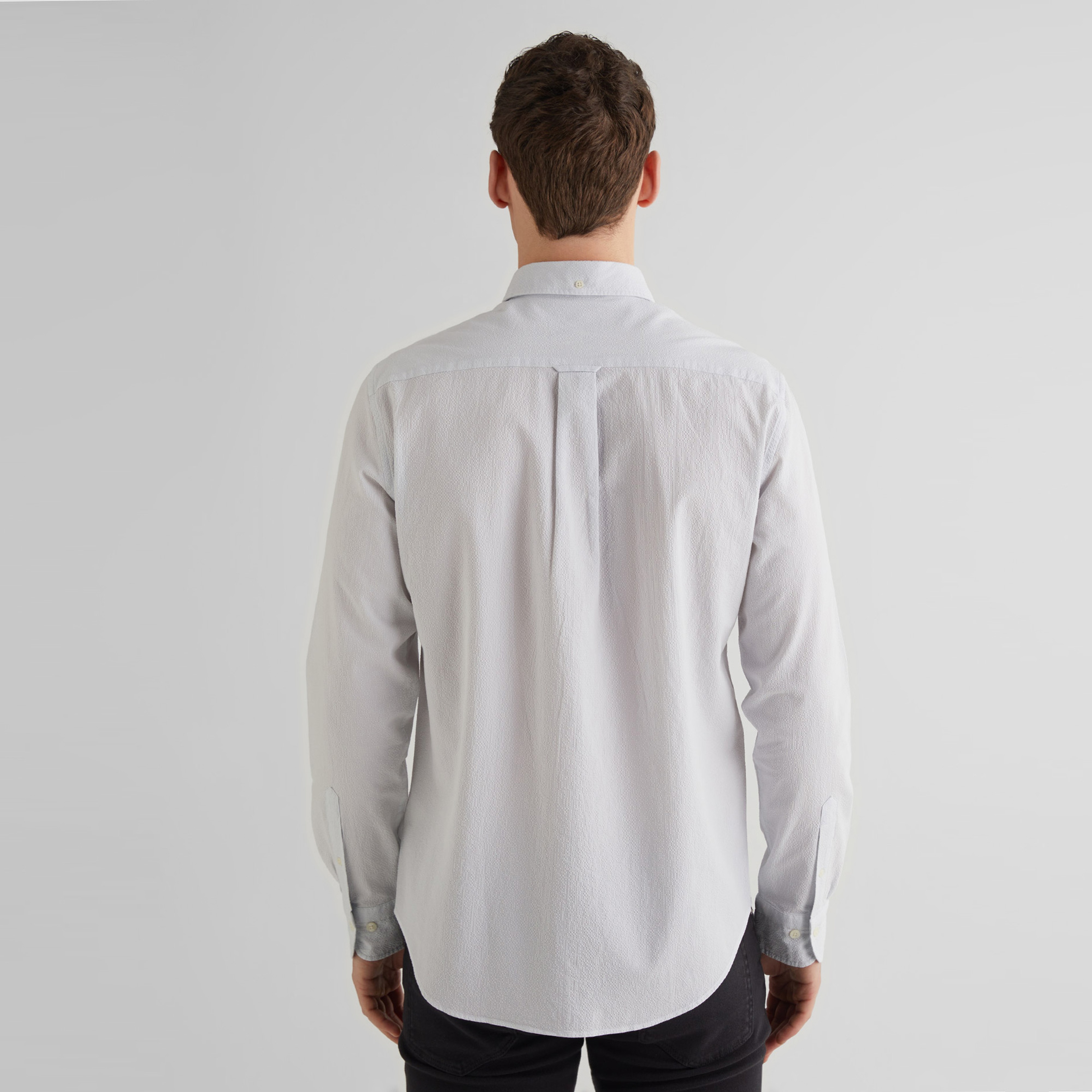 GANT Erkek Mavi Regular Fit Klasik Yaka Gömlek