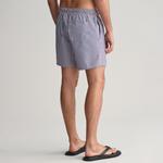 GANT Erkek Mavi Regular Fit Çizgili Mayo Şort