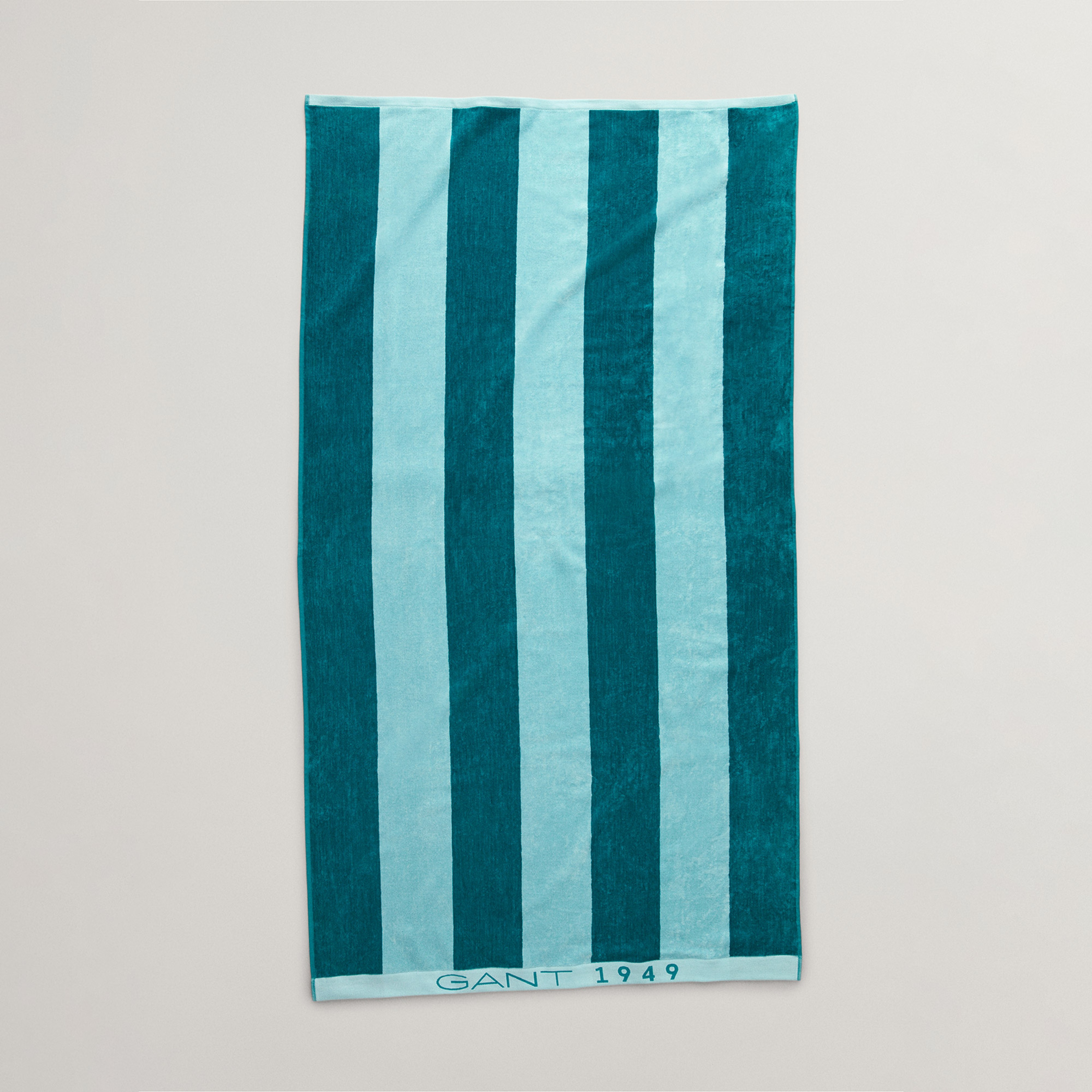 GANT Unisex Mavi Çizgili Havlu