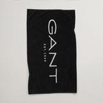 GANT Unisex Siyah Logolu Havlu