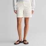 GANT Kadın Krem Slim Fit Şort