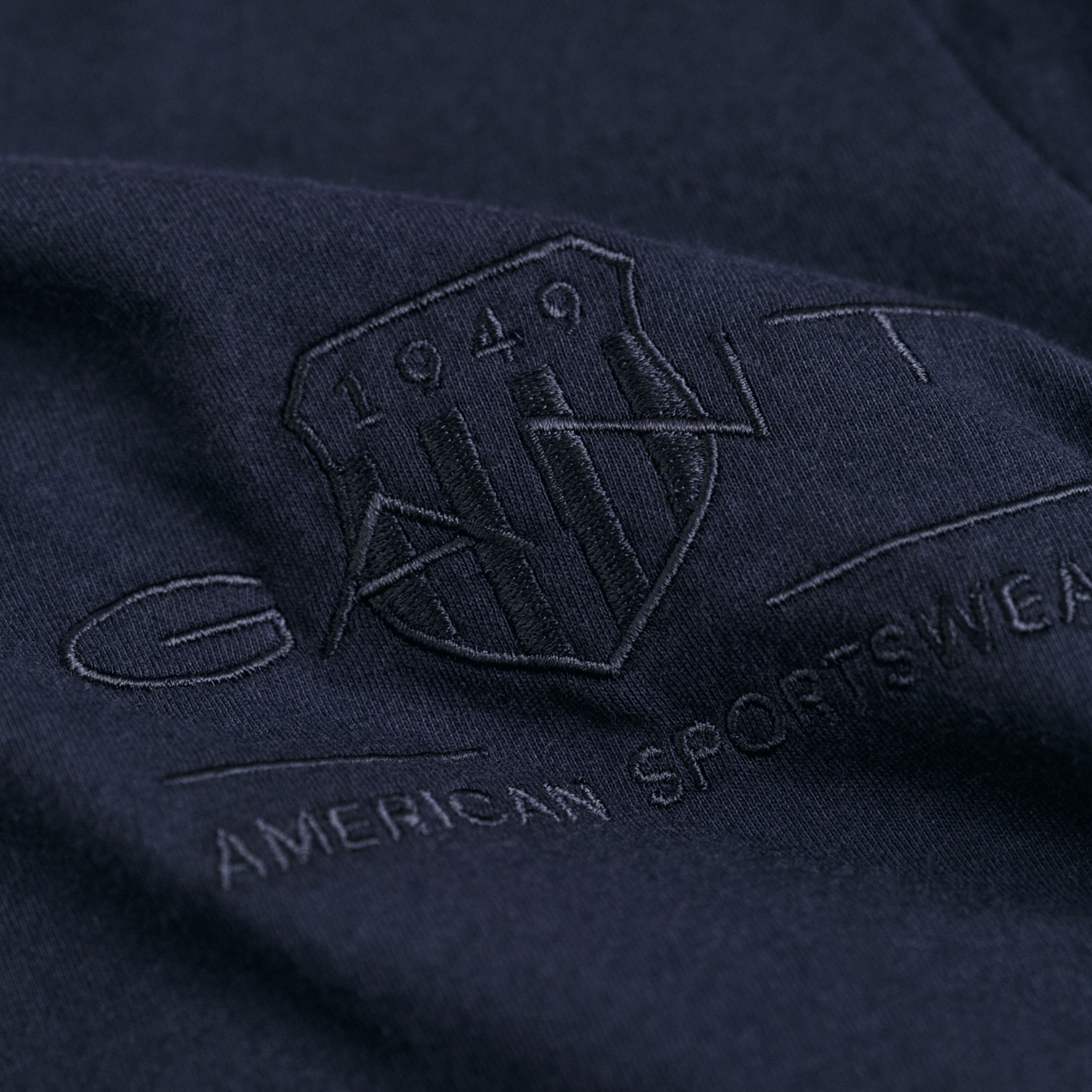 GANT Kadın Lacivert Regular Fit T-Shirt