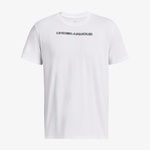 Under Armour Hw Logo Overlay Emb Ss Erkek Beyaz T-Shirt