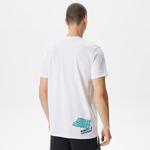 Under Armour Hw Logo Overlay Emb Ss Erkek Beyaz T-Shirt