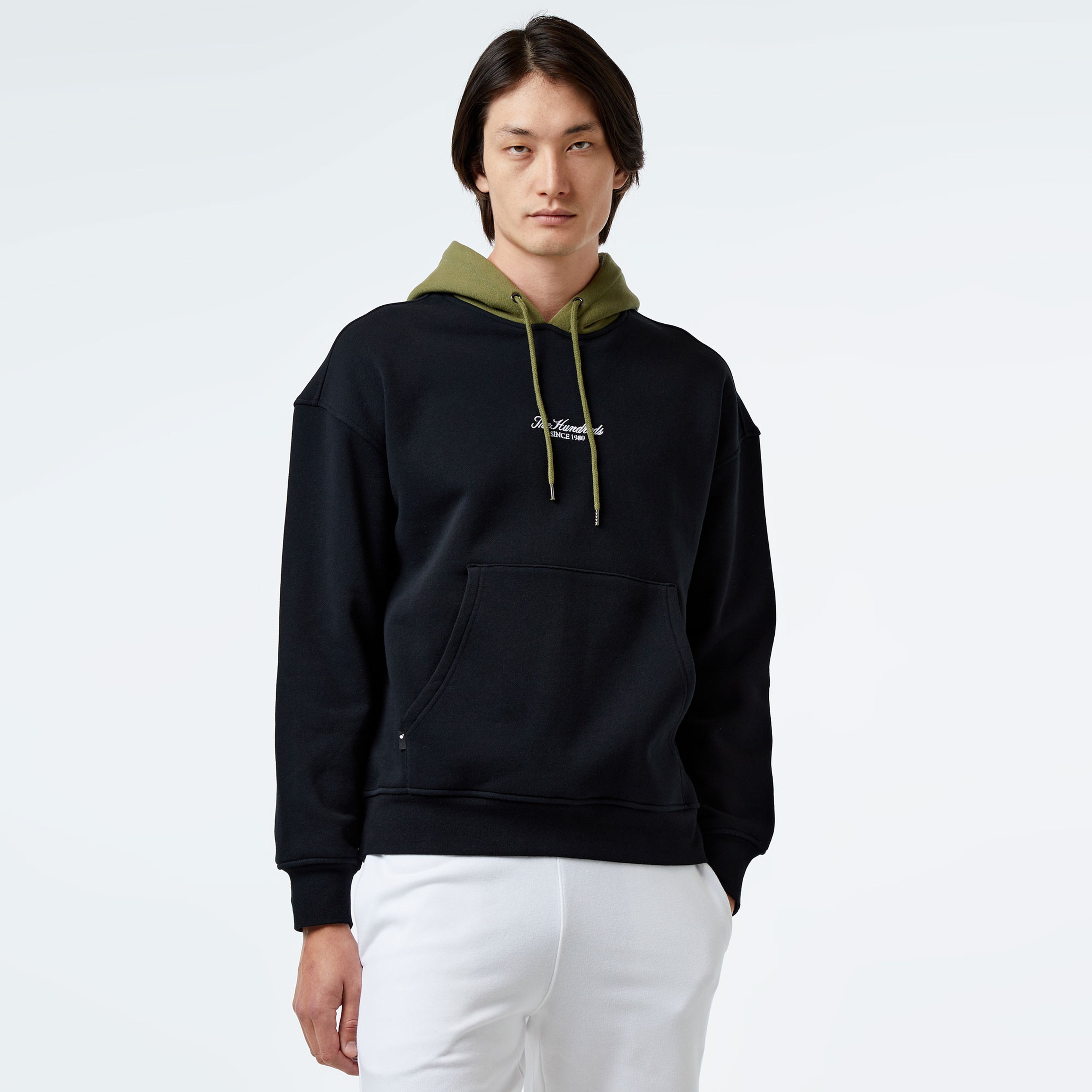 The Hundreds Rich Pullover Erkek Siyah Hoodie