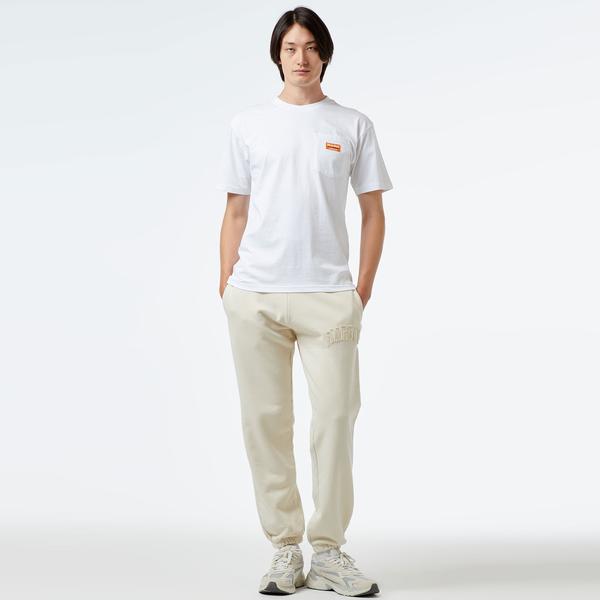 Market Vintage Wash Arc Erkek Krem Eşofman Altı