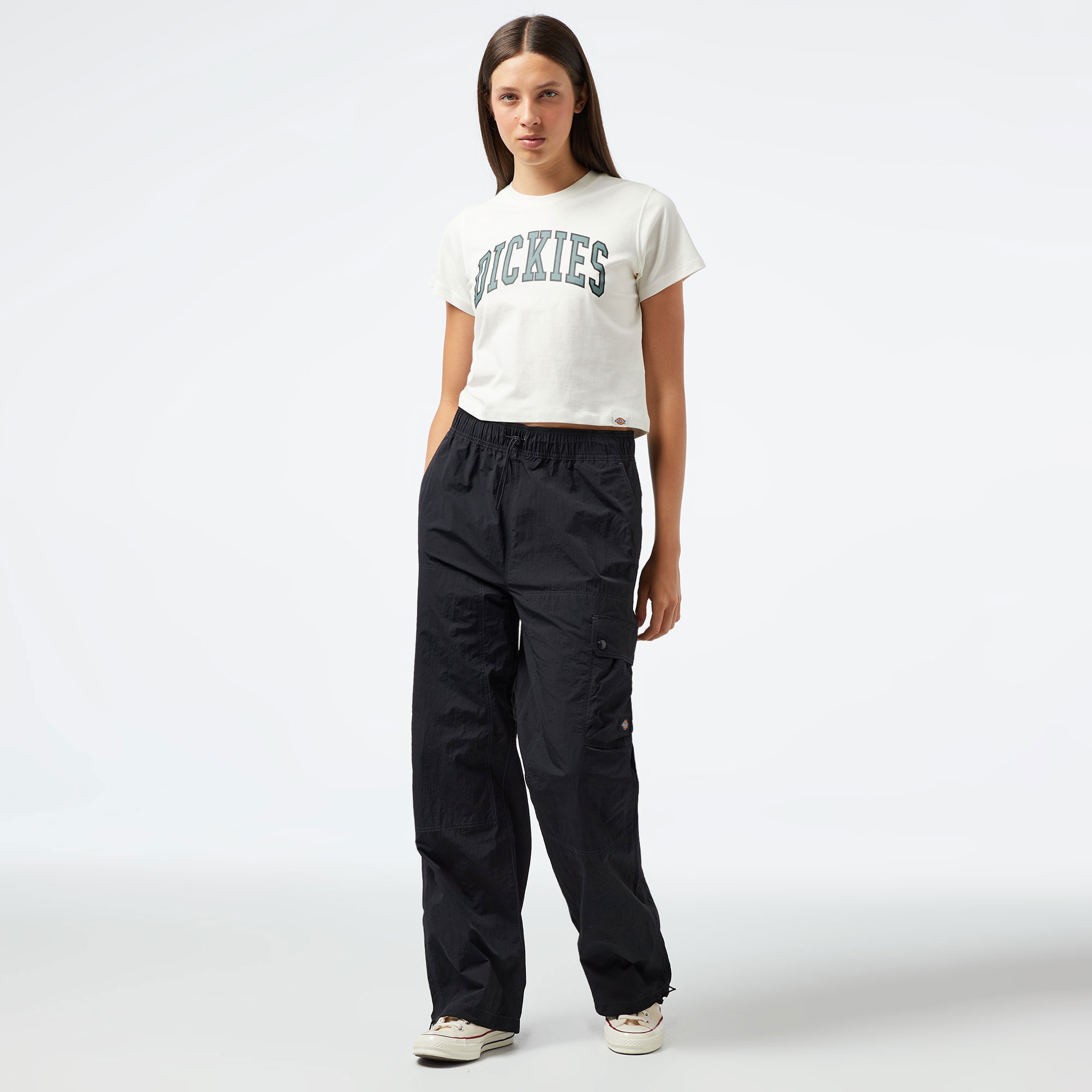 Dickies Jackson Cargo Kadın Siyah Pantolon
