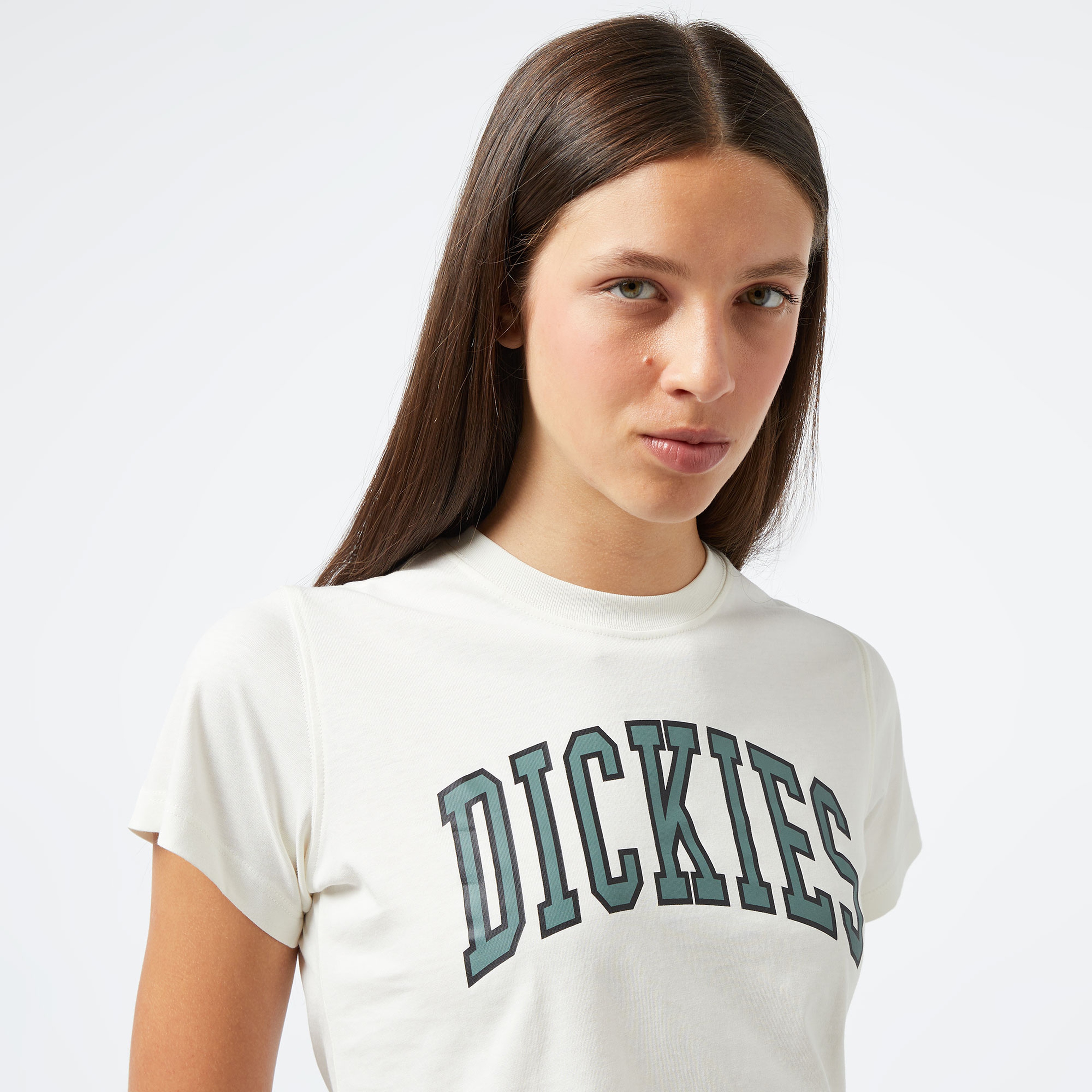 Dickies Aitkin Kadın Krem T-Shirt
