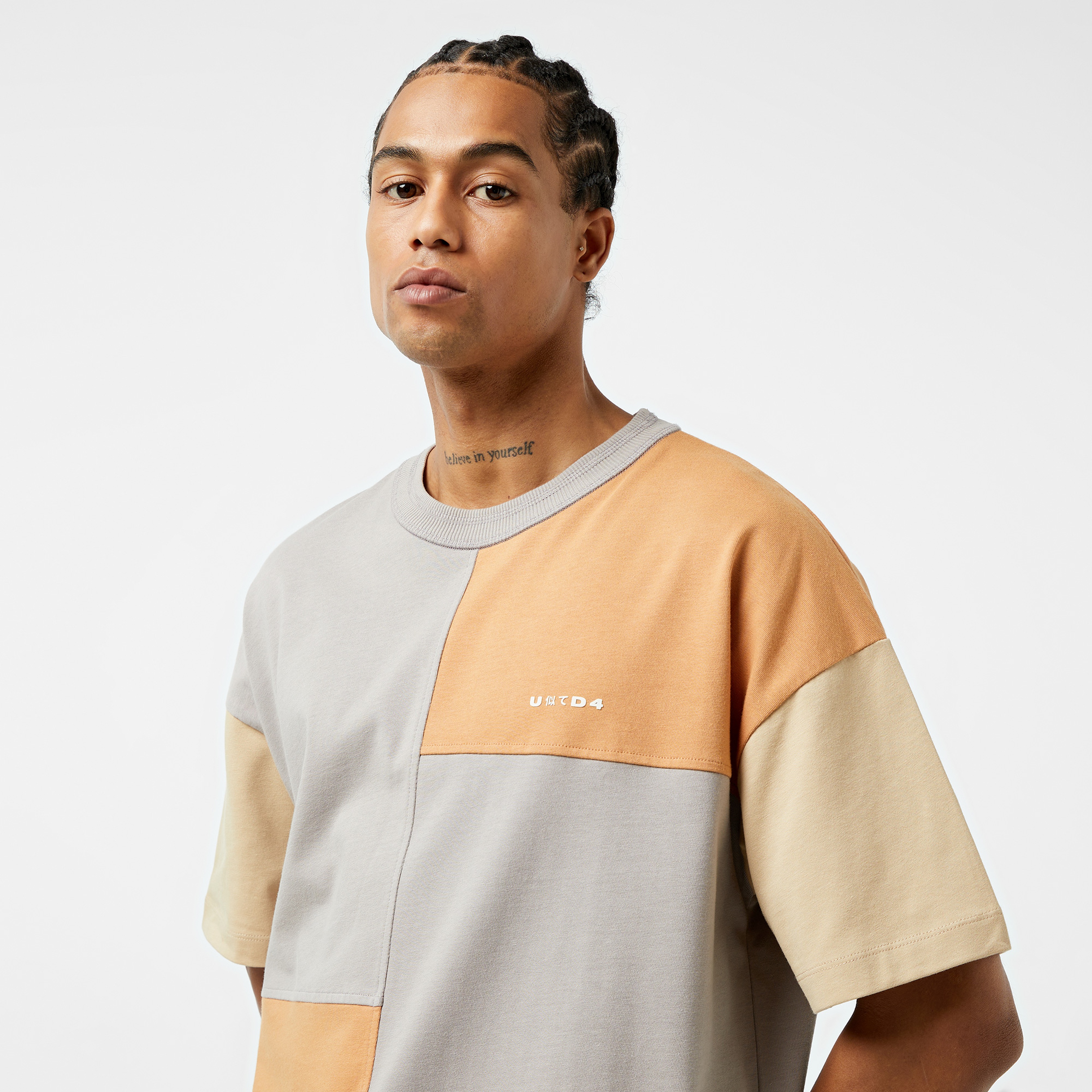 UNITED4 Erkek Renkli T-Shirt