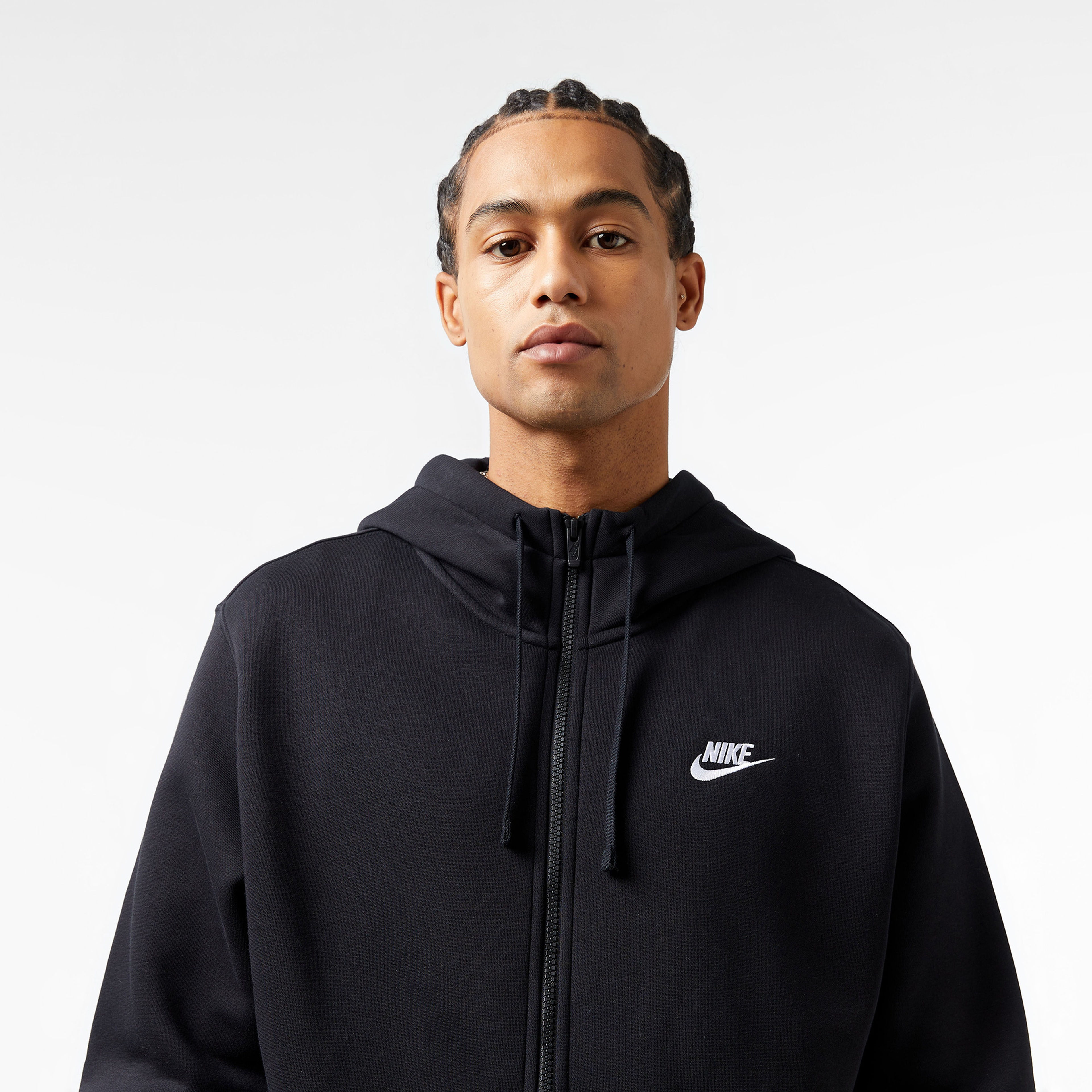 Nike Sportswear Club Fleece Erkek Siyah Eşofman Üstü