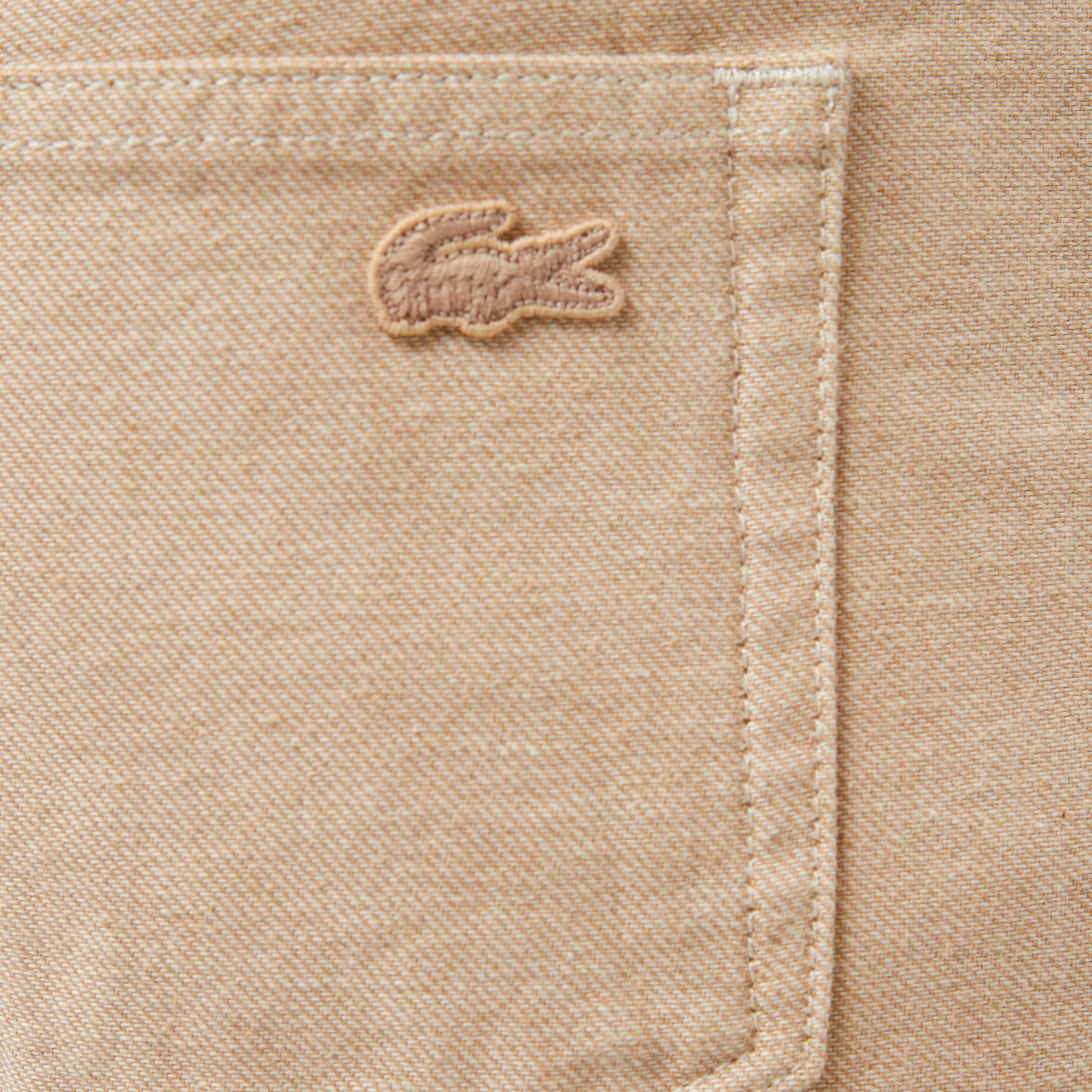 Erkek Slim Fit Chino Bej Pantolon