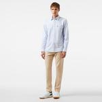 Erkek Slim Fit Chino Bej Pantolon