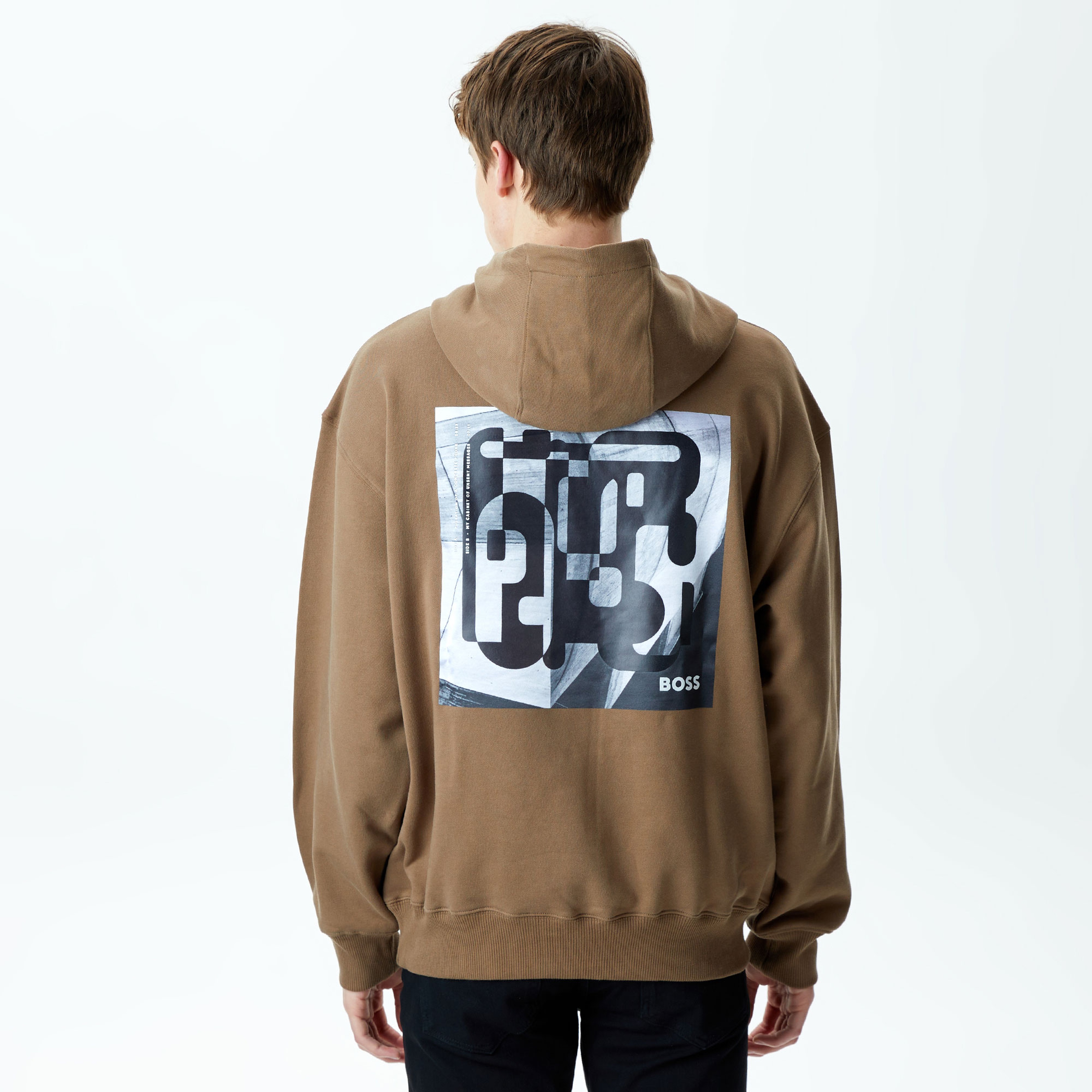 Boss Sullivan 18 Erkek Siyah Sweatshirt