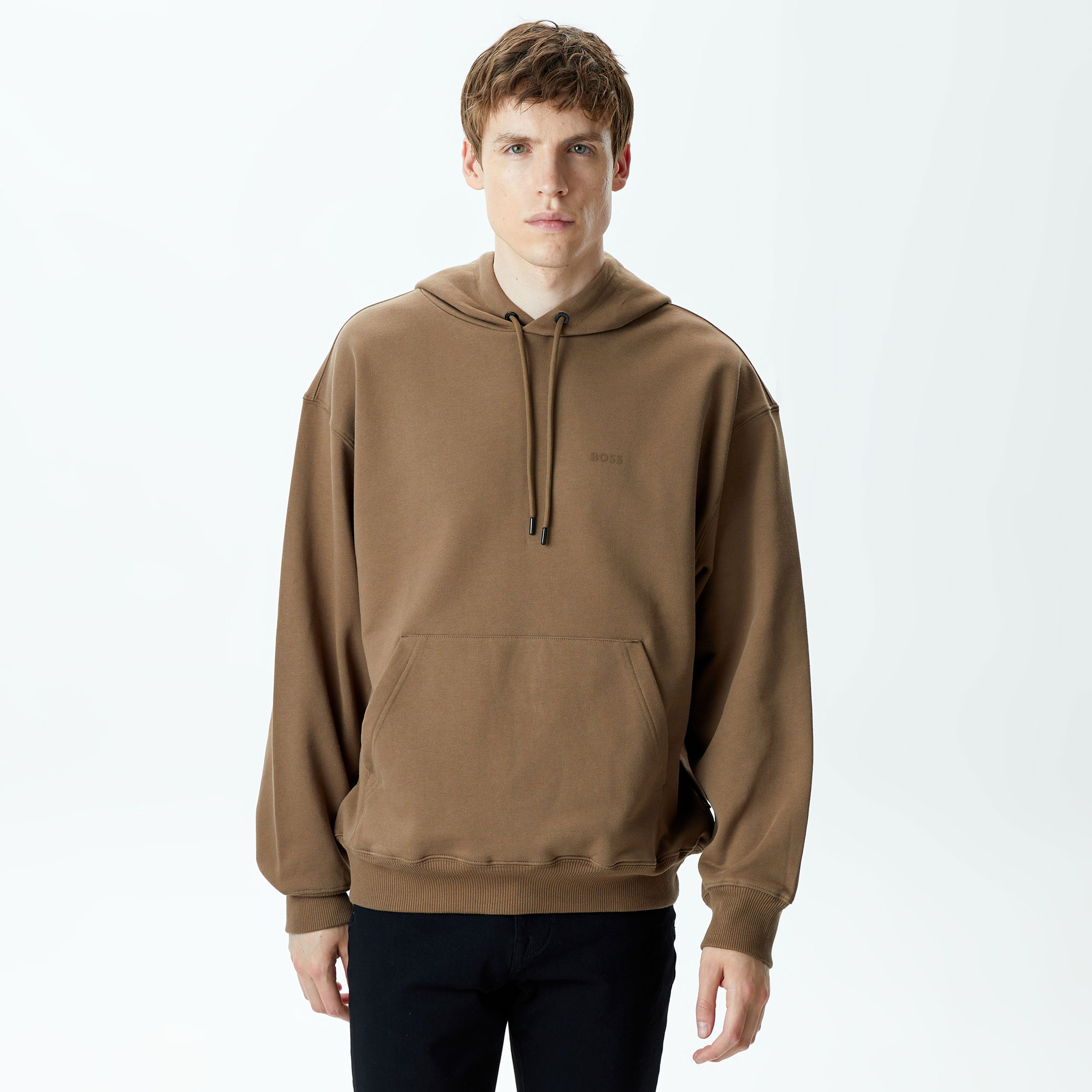 Boss Sullivan 18 Erkek Siyah Sweatshirt