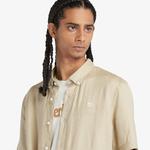 Timberland Linen Erkek Krem Rengi T-Shirt