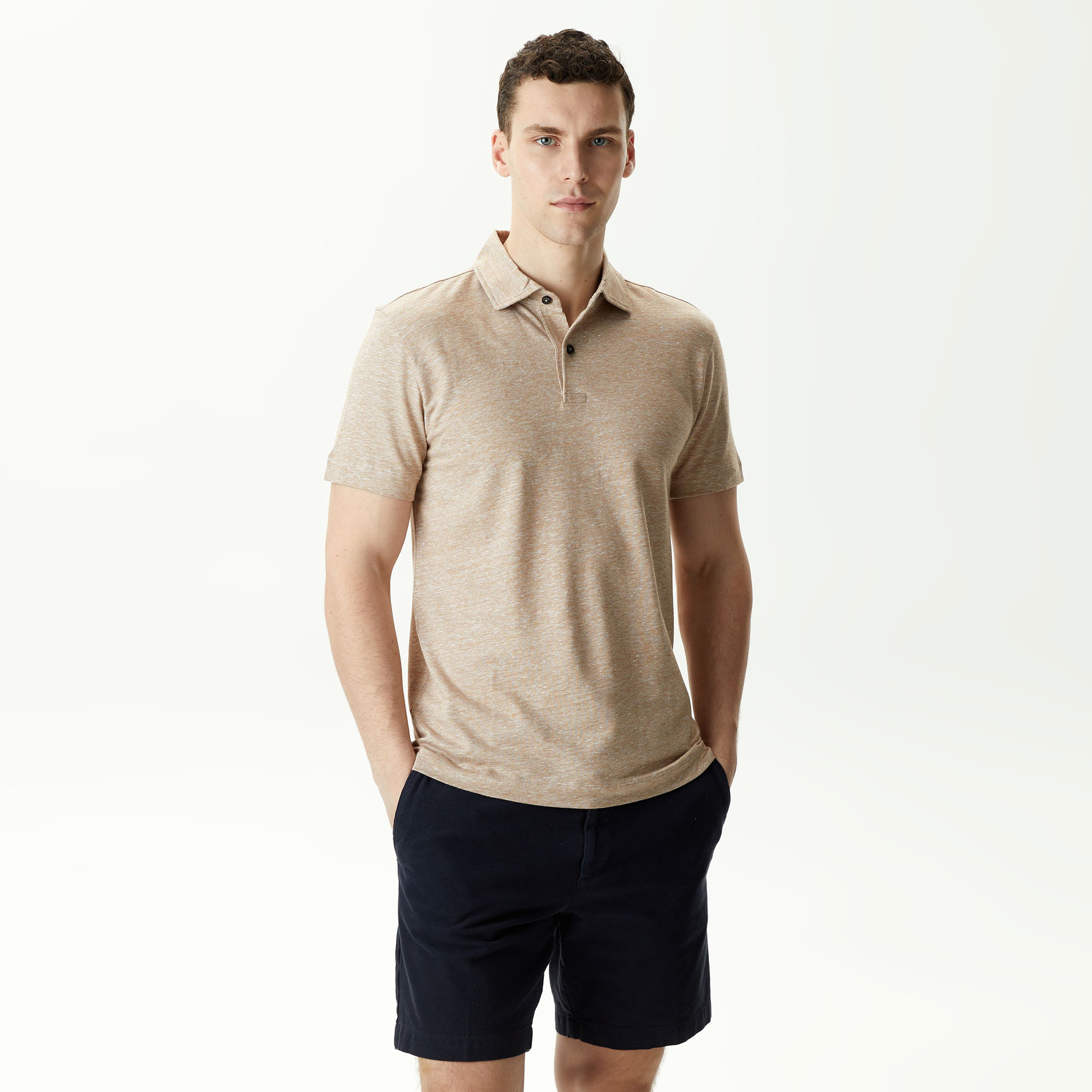 Boss Press 56 Erkek Kahverengi Polo