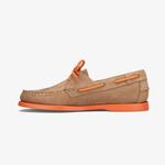 Sebago Docksides Portland Nubuck Erkek Turuncu Ayakkabı