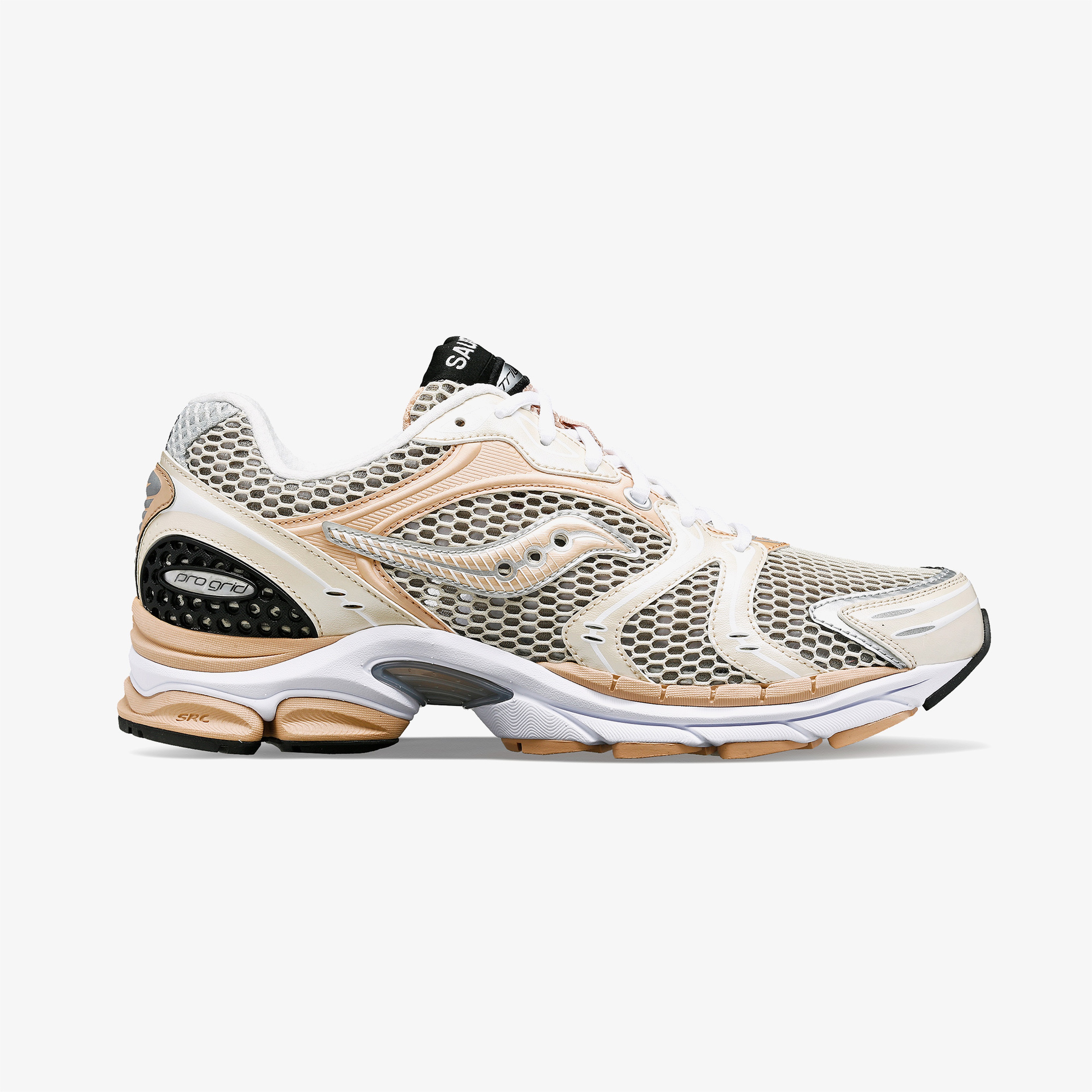 Saucony Progrid Triumph 4 Kadın Krem Sneaker