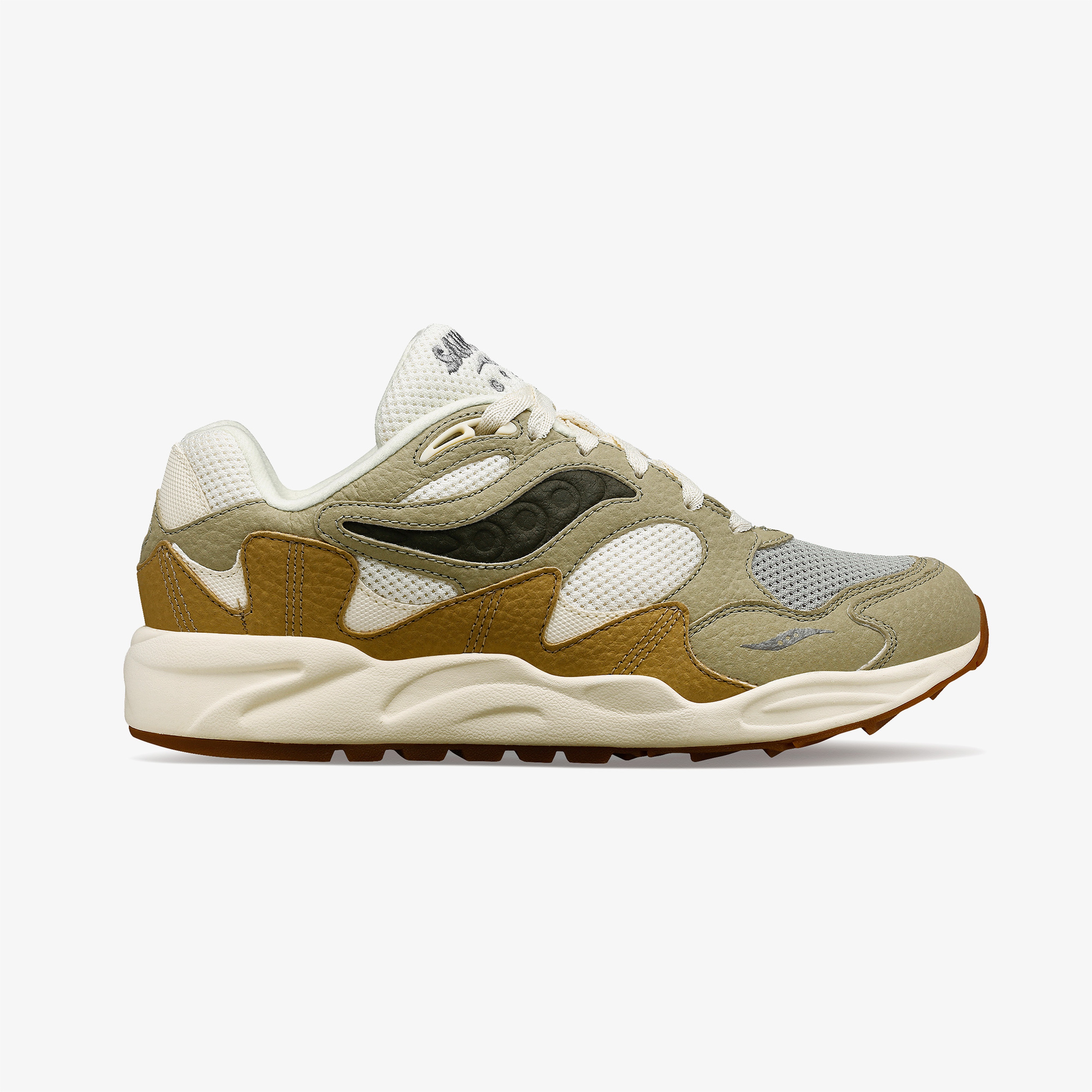 Saucony Grid Shadow 2 Unisex Bej Spor Ayakkabı