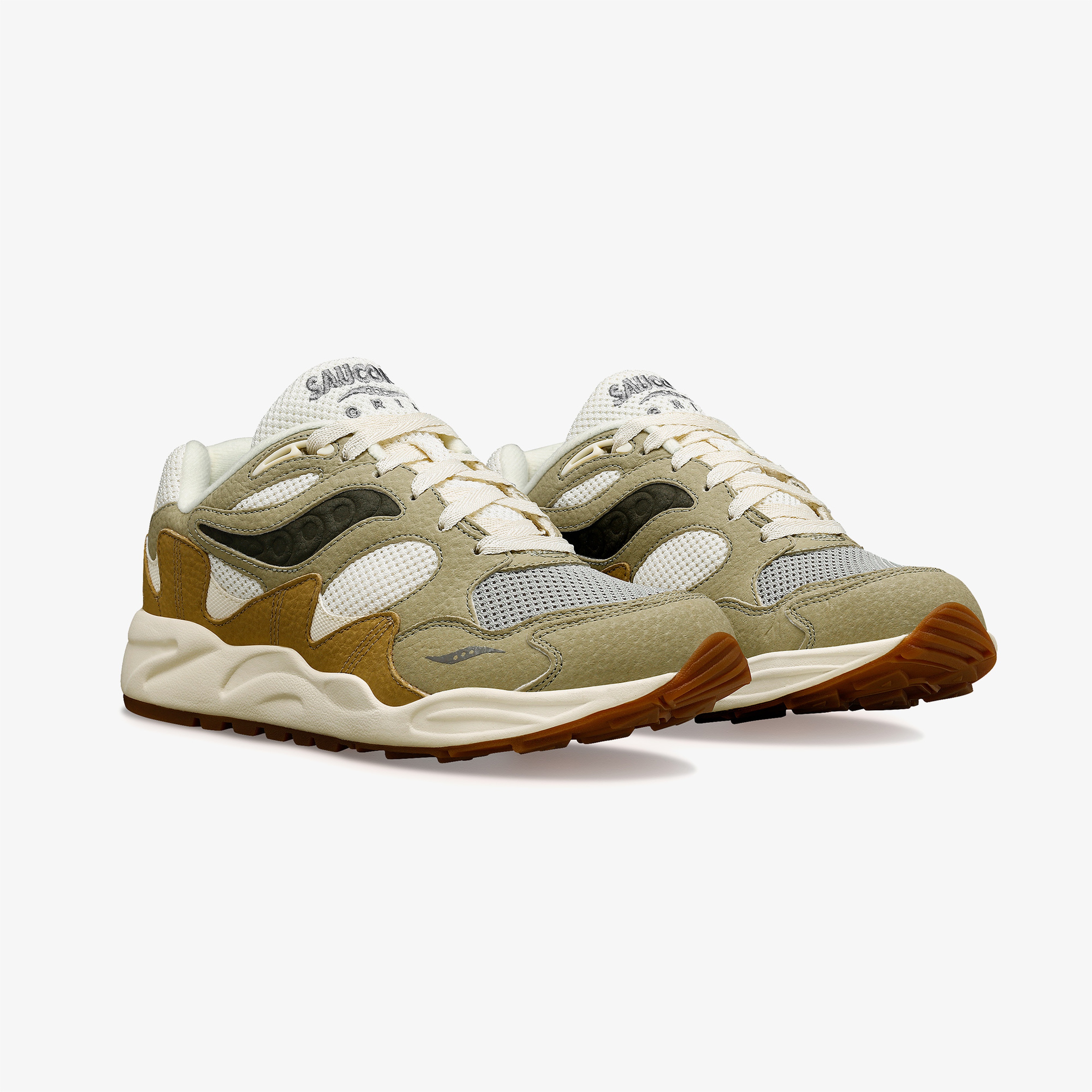 Saucony Grid Shadow 2 Unisex Bej Spor Ayakkabı