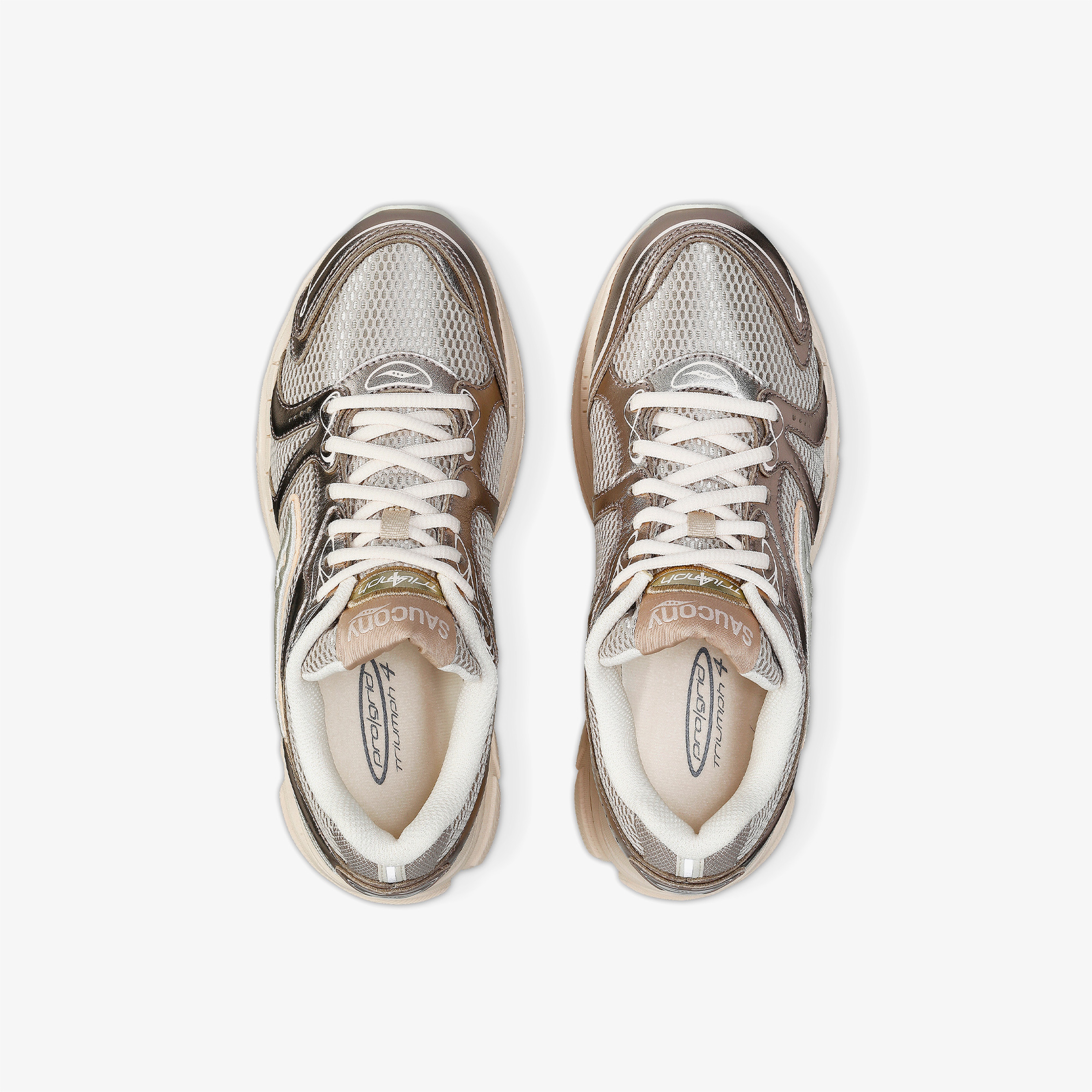 Saucony Progrid Triumph 4 Kadın Bej Sneaker