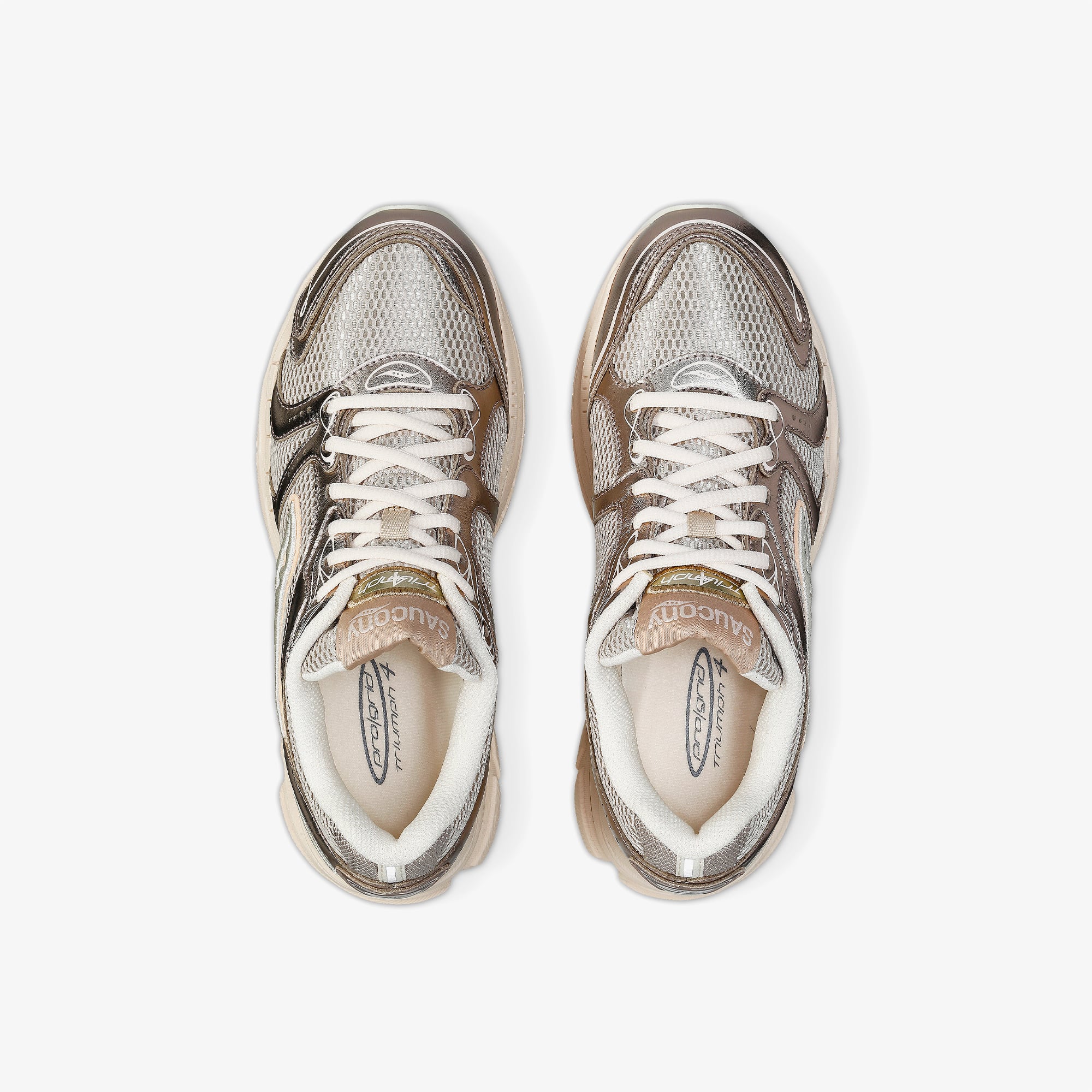 Saucony Progrid Triumph 4 Kadın Bej Sneaker