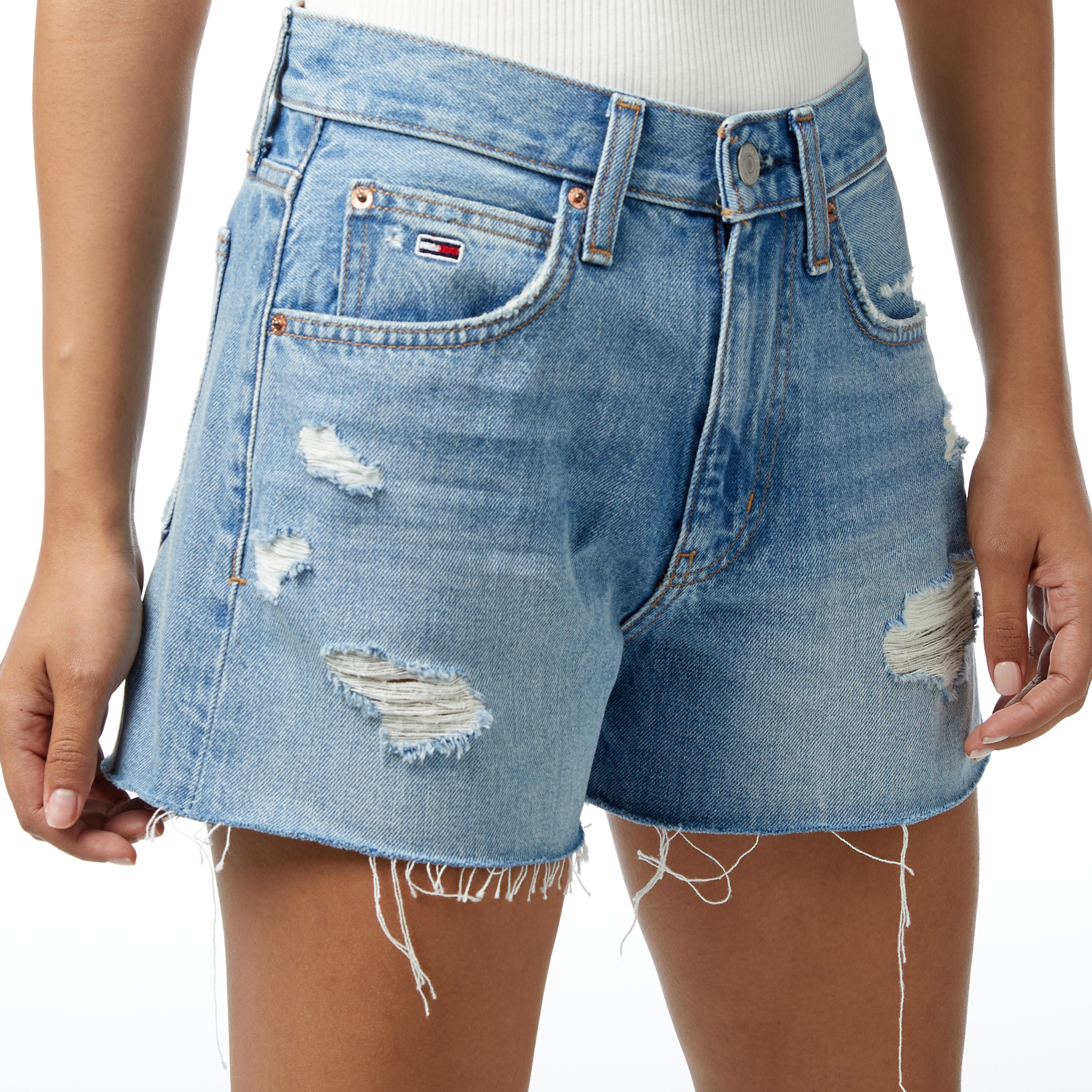 Tommy Hilfiger Kadın Mavi Şort