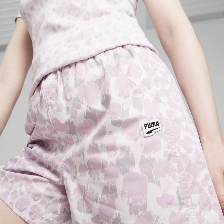 Puma Downtown Kitten Kadın Mor Şort