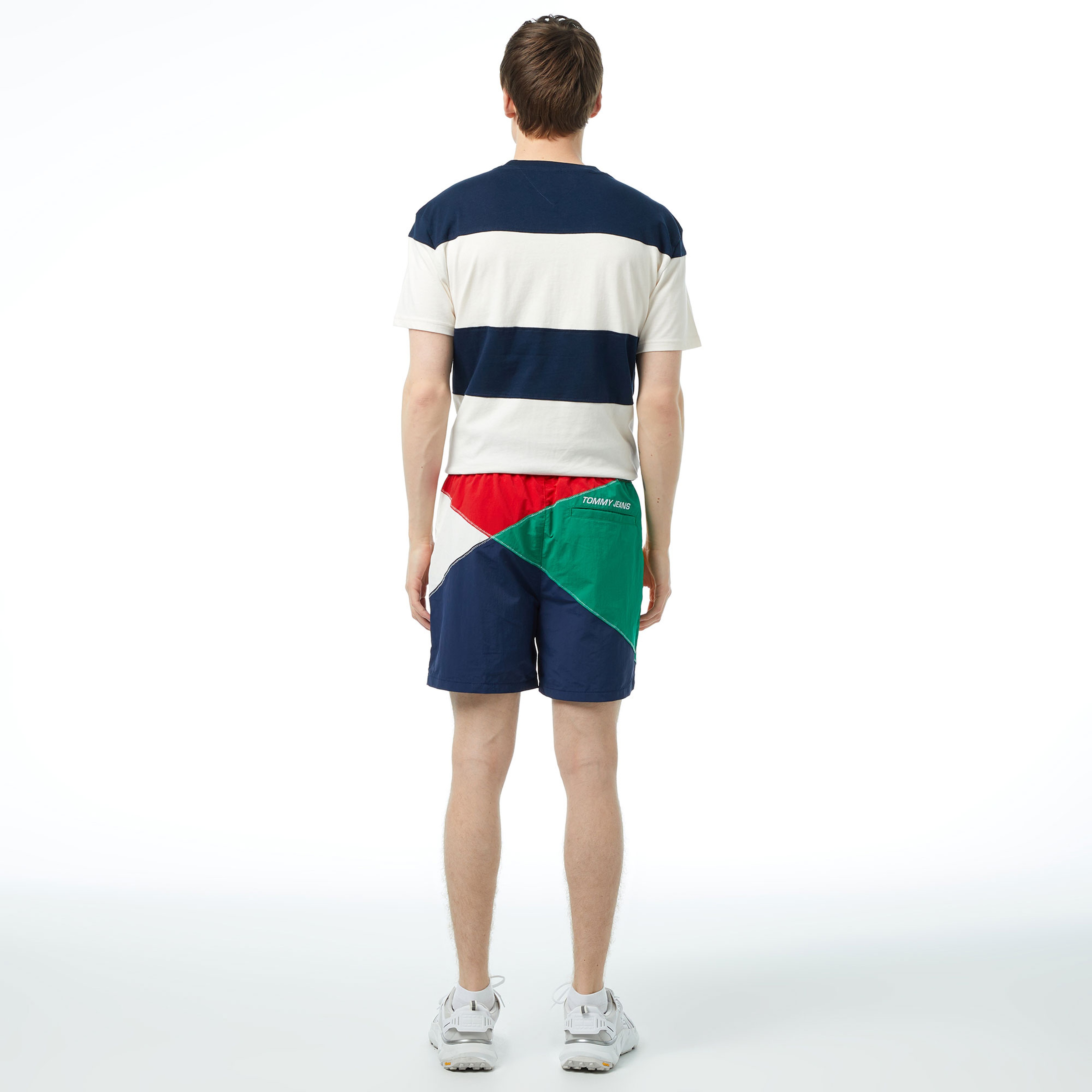 Tommy Jeans Tju Archive Games Chicago Erkek Mavi Şort