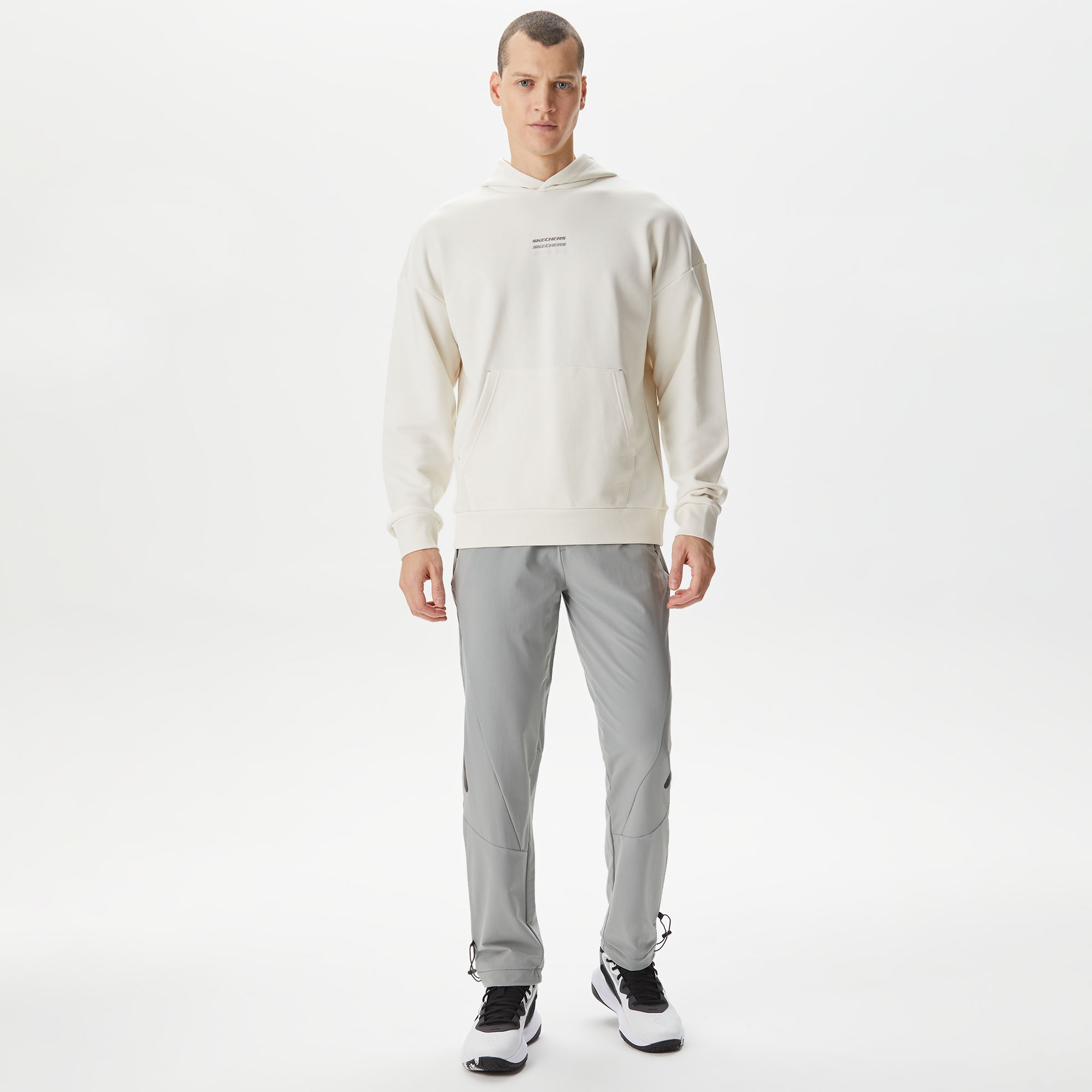 Skechers Micro Collection Erkek Gri Pantolon