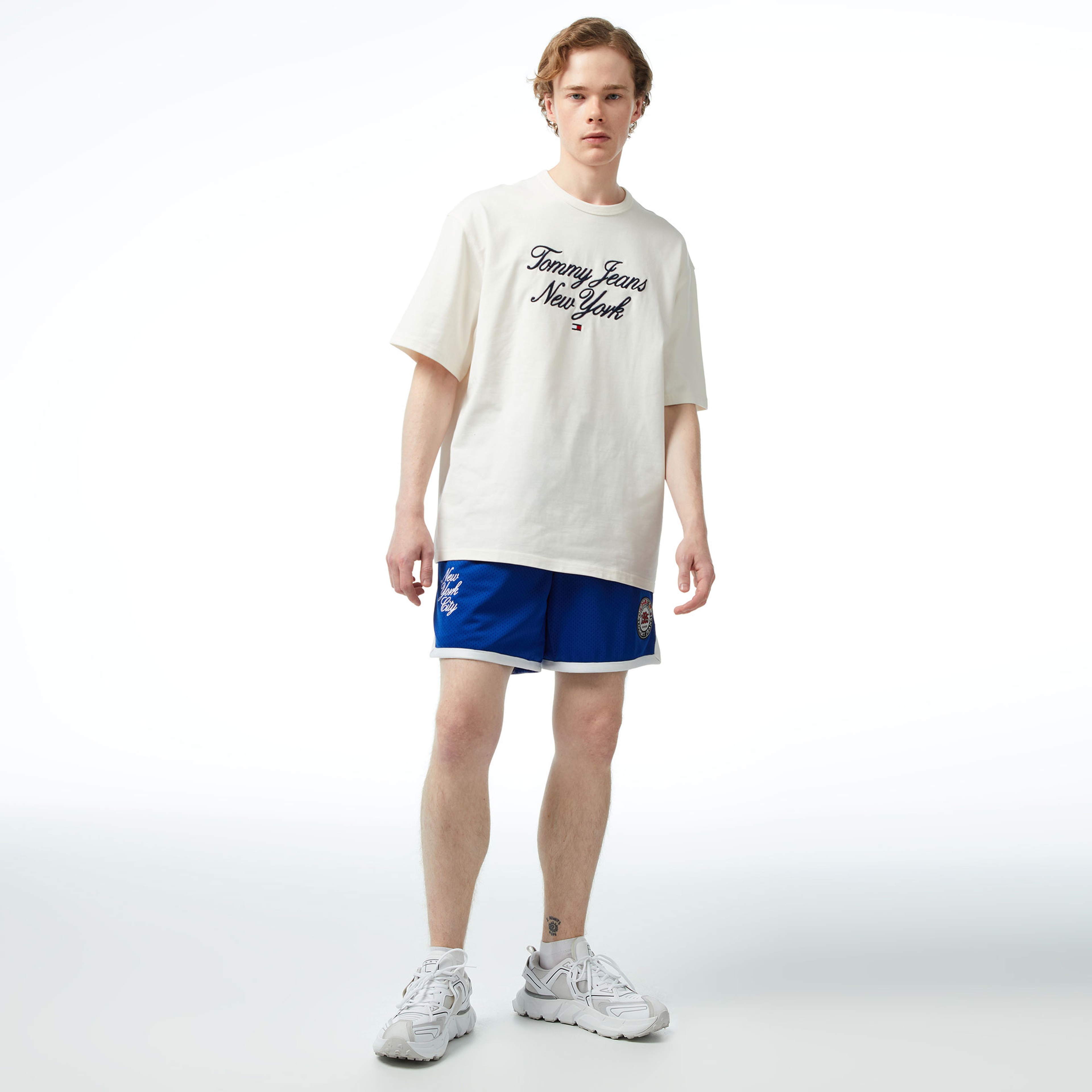 Tommy Jeans Archive Games Erkek Mavi Şort