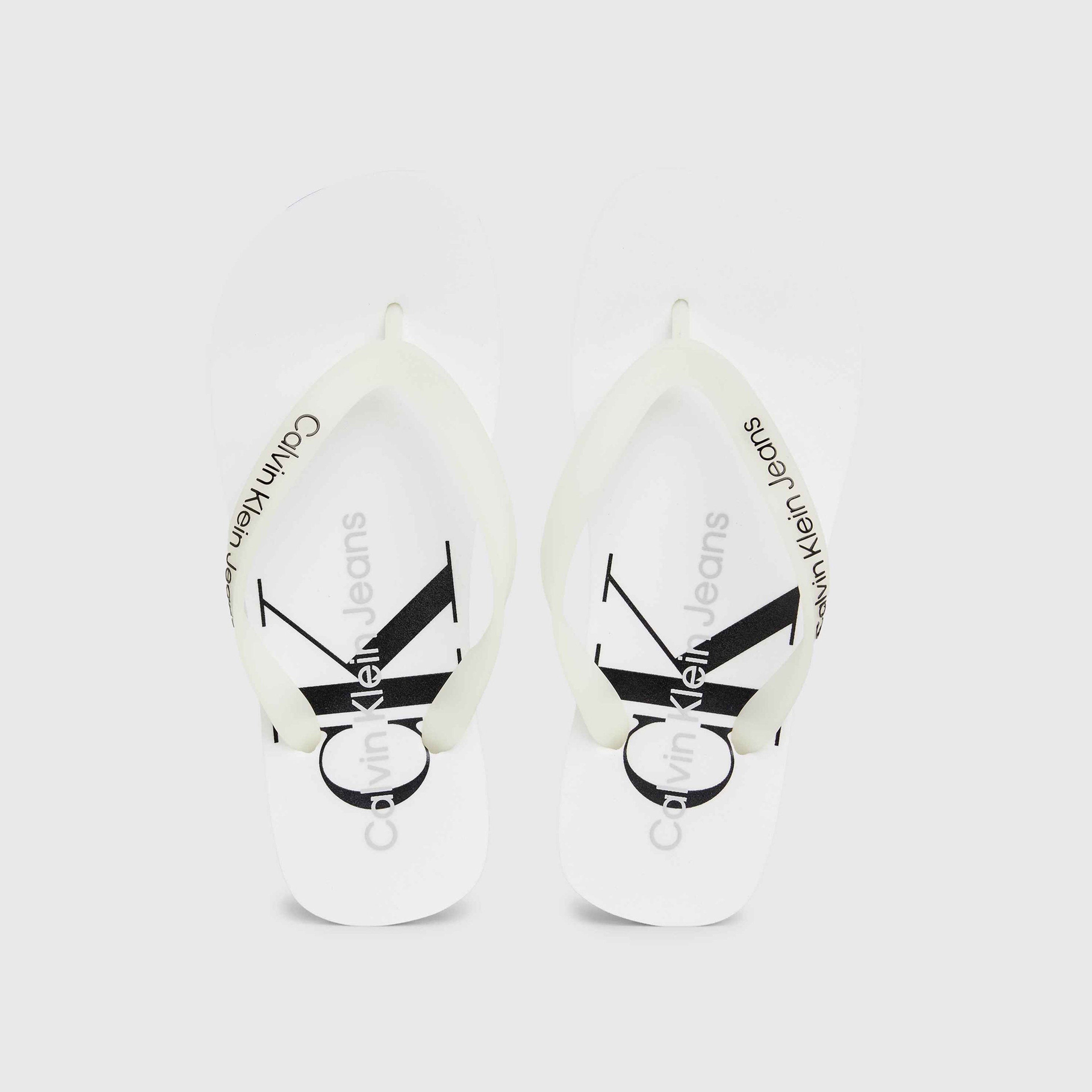 Calvin Klein Jeans Delhi Kadın Beyaz Terlik