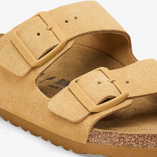 Birkenstock Krem Birkenstock Arizona Vl Kadın Terlik