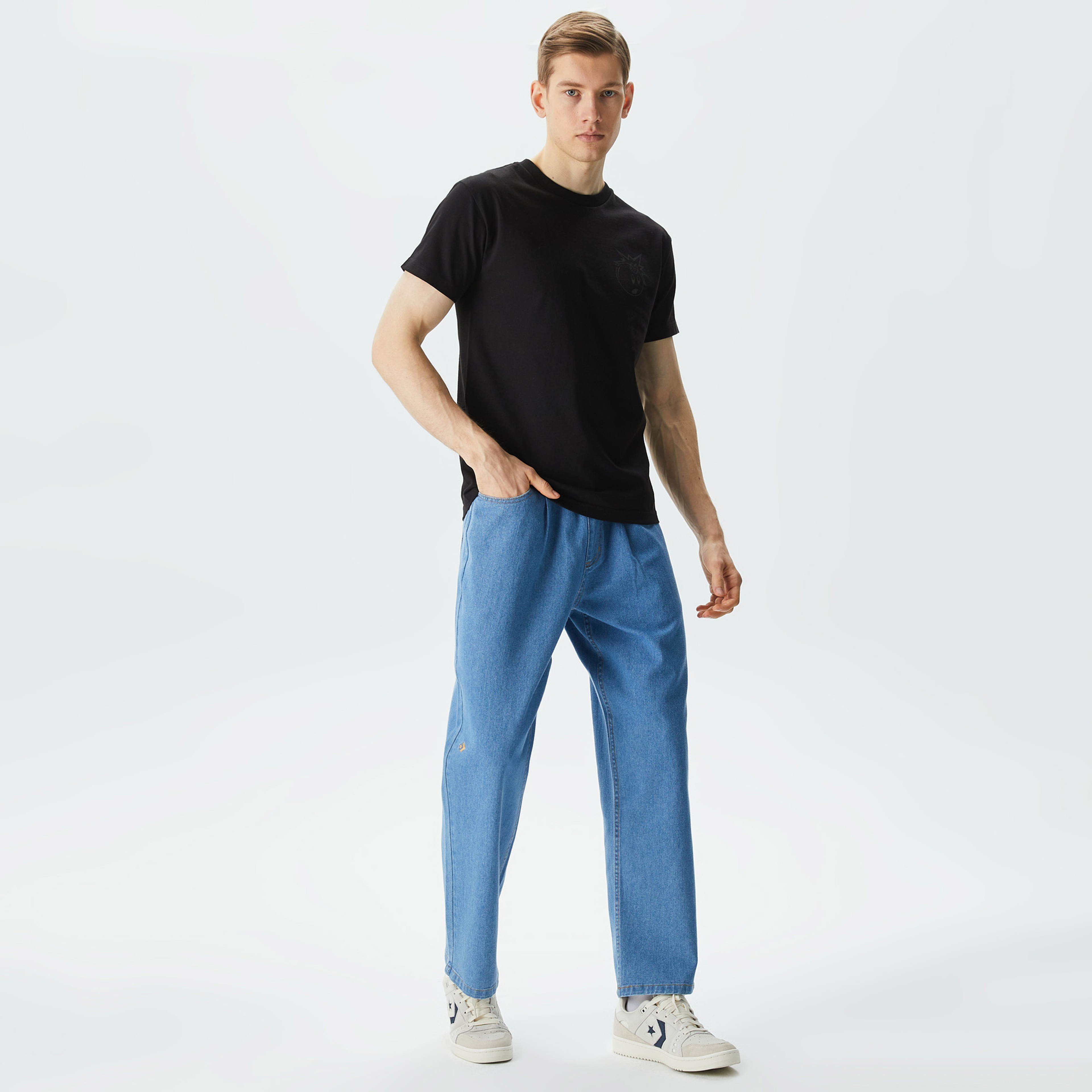The Hundreds Simple Adam 3M Erkek Siyah T-Shirt