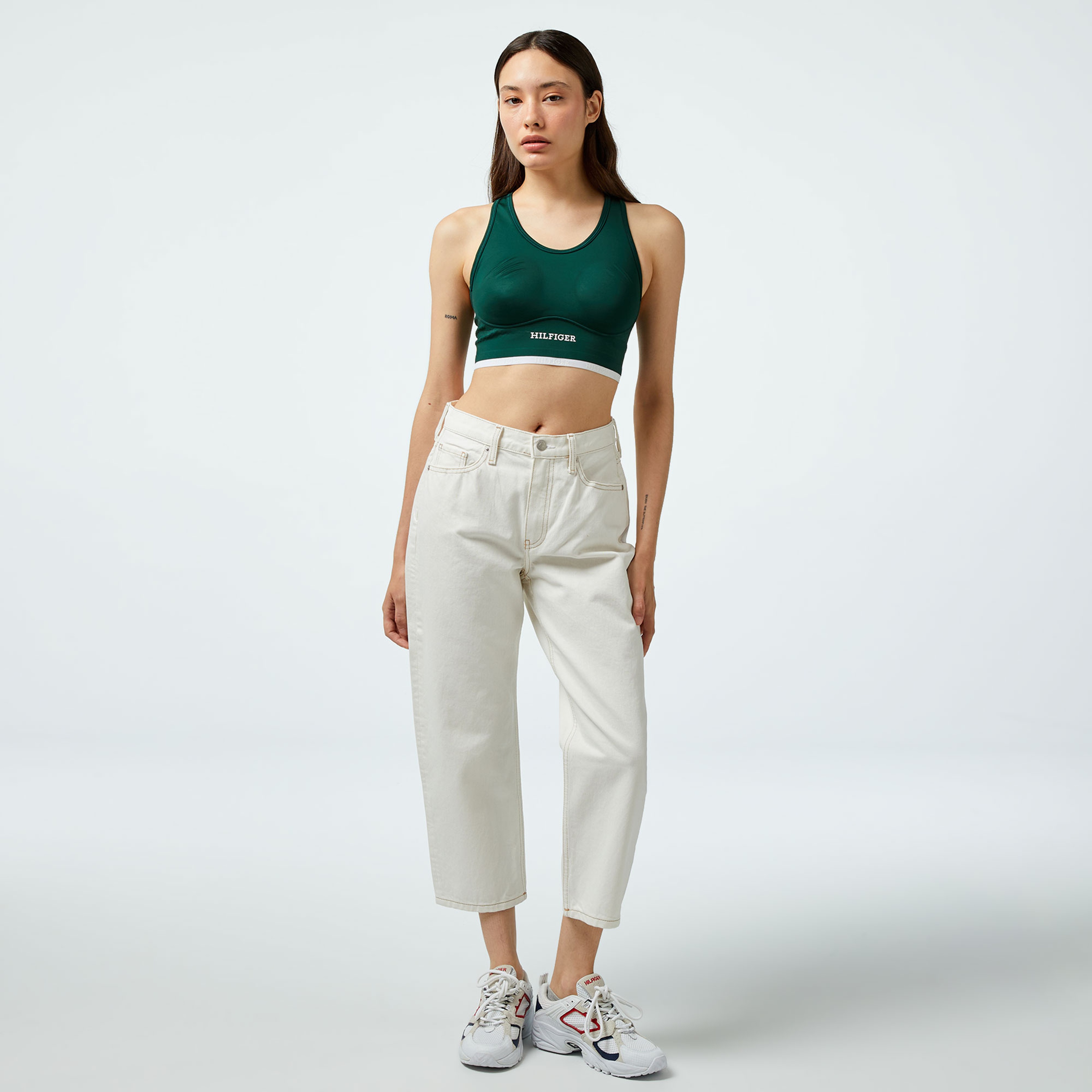 Tommy Hilfiger Kadın Yeşil Bra