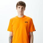 Alpha Industries Alpha Stencil Unisex Turuncu T-Shirt