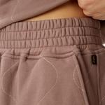 Alpha Industries Quilted Kadın Mor Şort