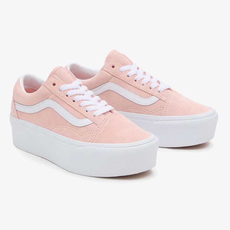 Vans Old Skool Stackform Unisex Pembe Sneaker