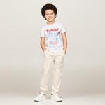 Tommy Hilfiger Fun S/S Çocuk Beyaz T-Shirt