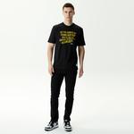 Alpha Industries Alphaarped Label Unisex Siyah T-Shirt